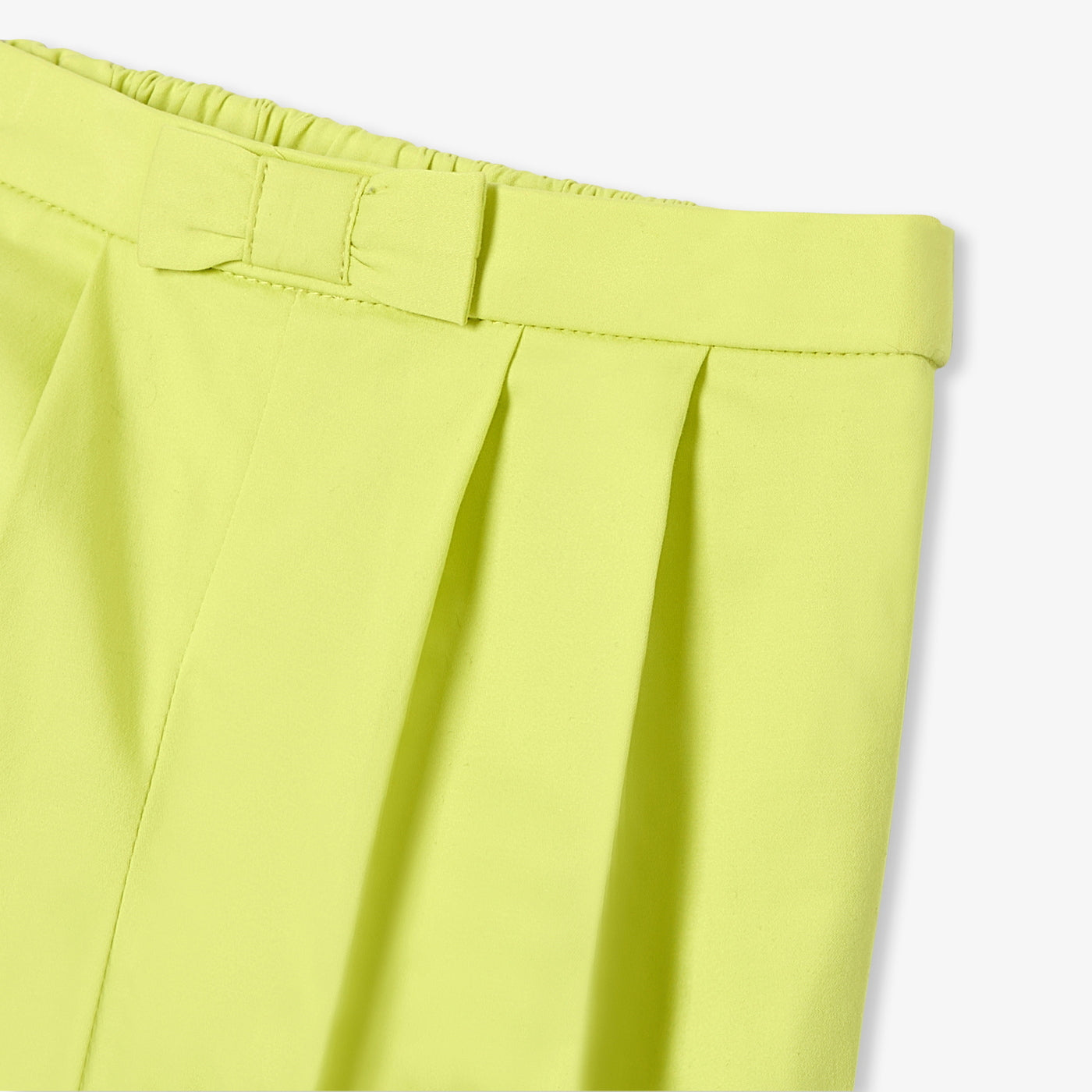 Baby girl shorts in twill