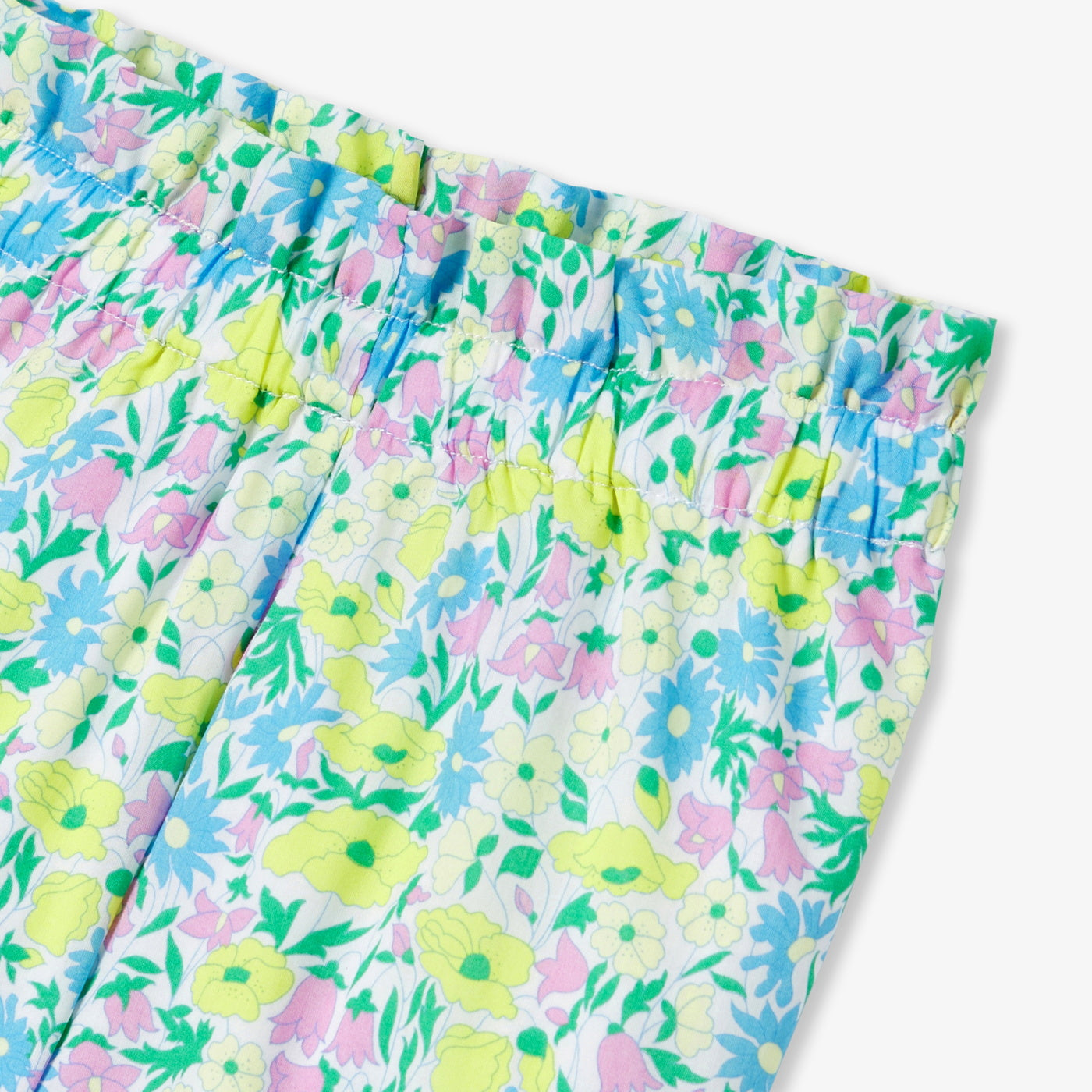 Baby girl trousers in Liberty fabric