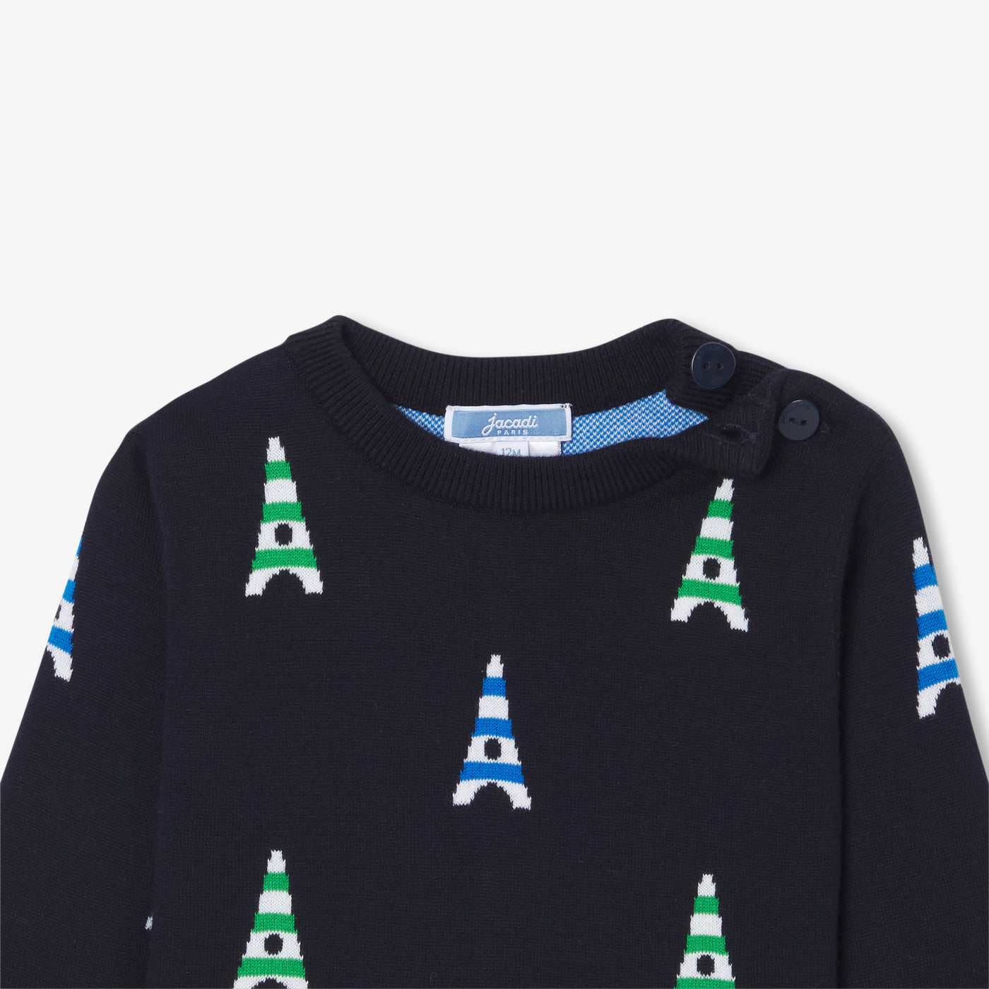 Baby boy cotton jumper