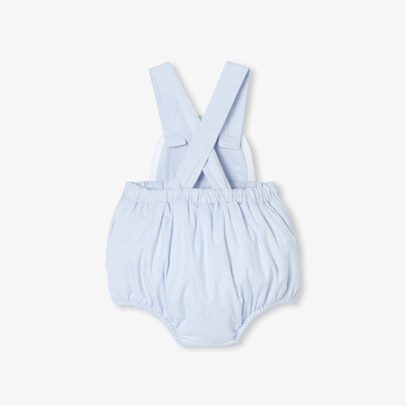Baby romper in oxford