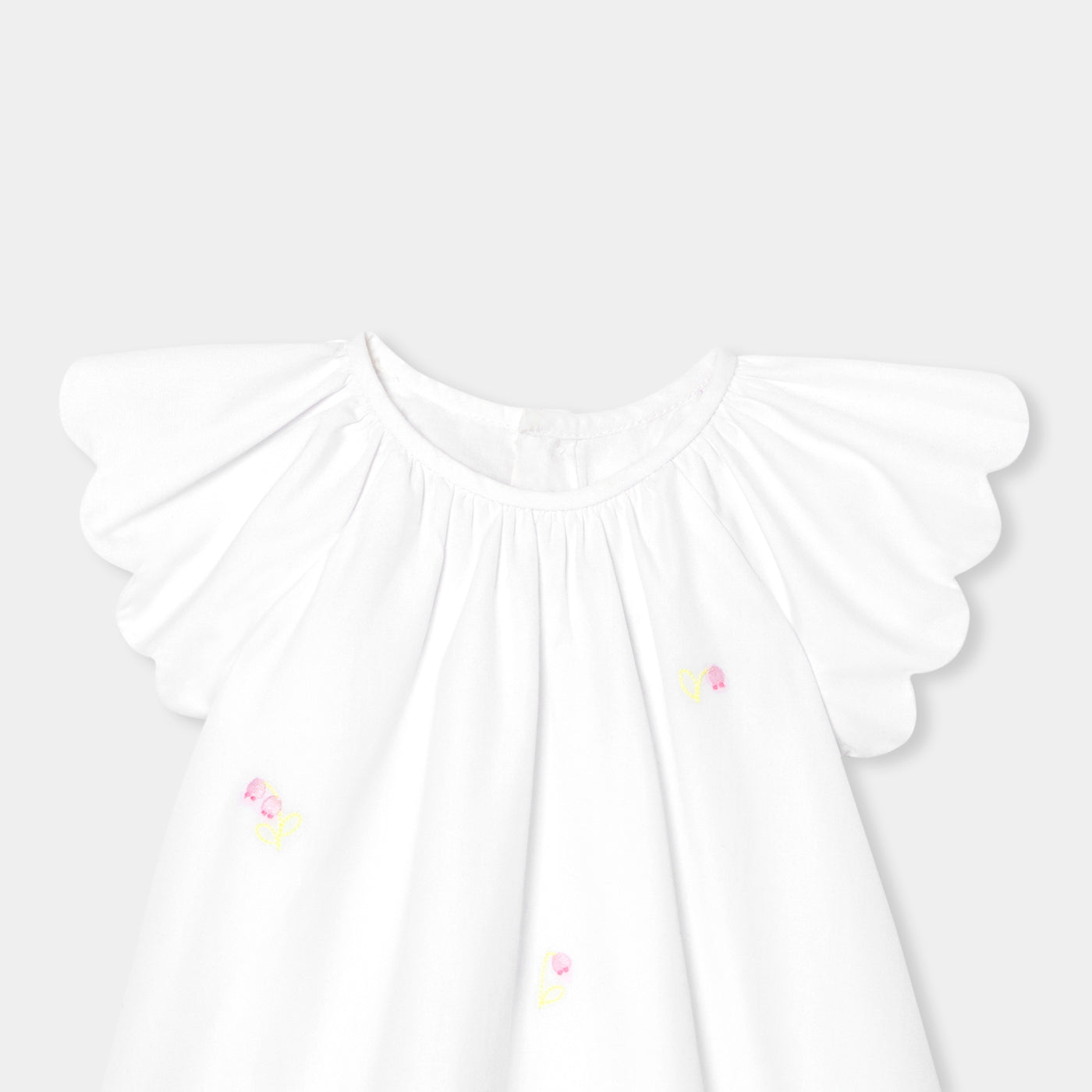 Baby girl dress in poplin