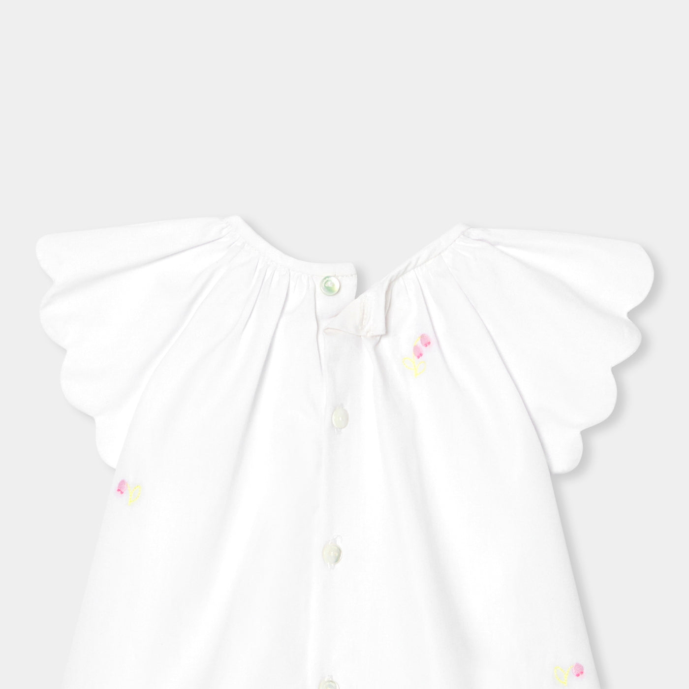 Baby girl dress in poplin