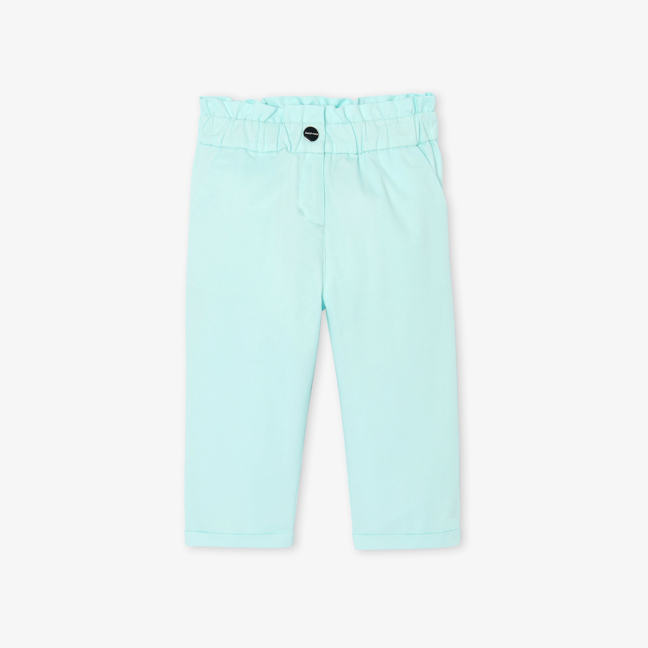 Baby girl twill trousers