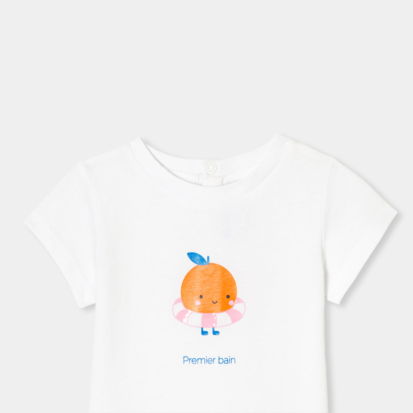 Baby girl short-sleeved T-shirt
