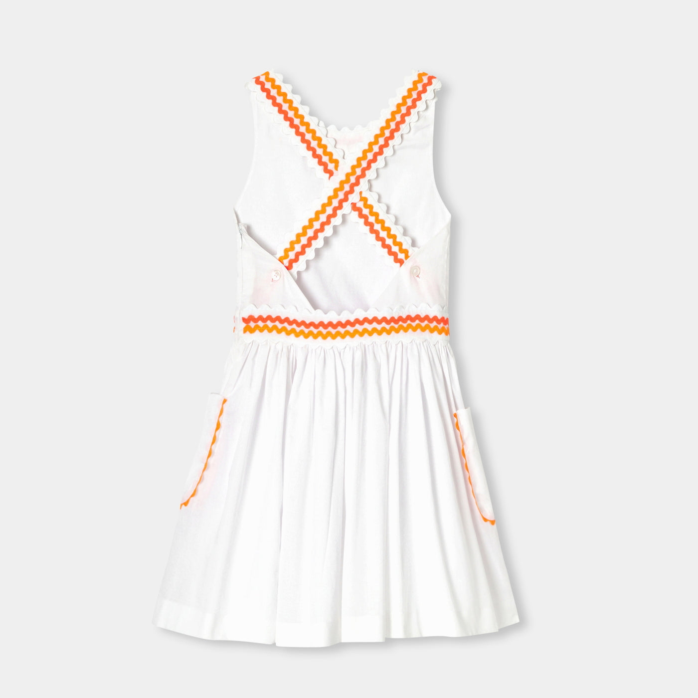 Girl dress in cotton voile