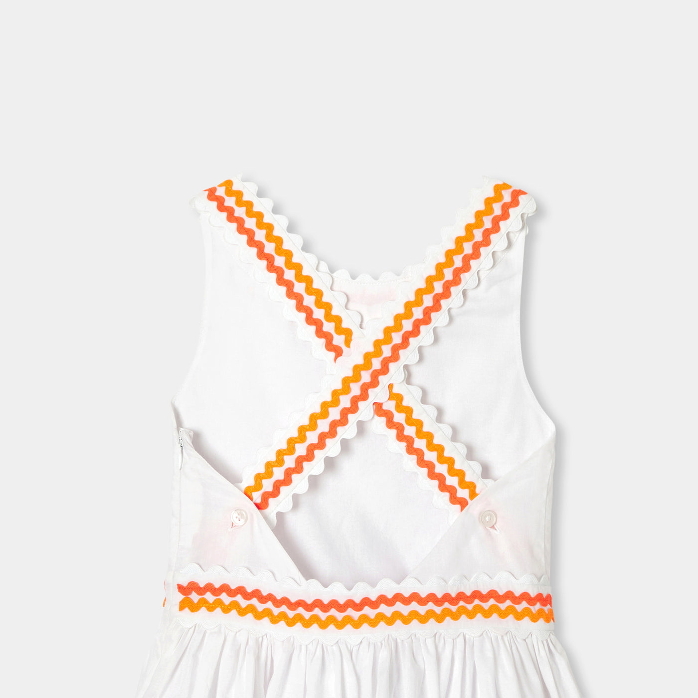 Girl dress in cotton voile