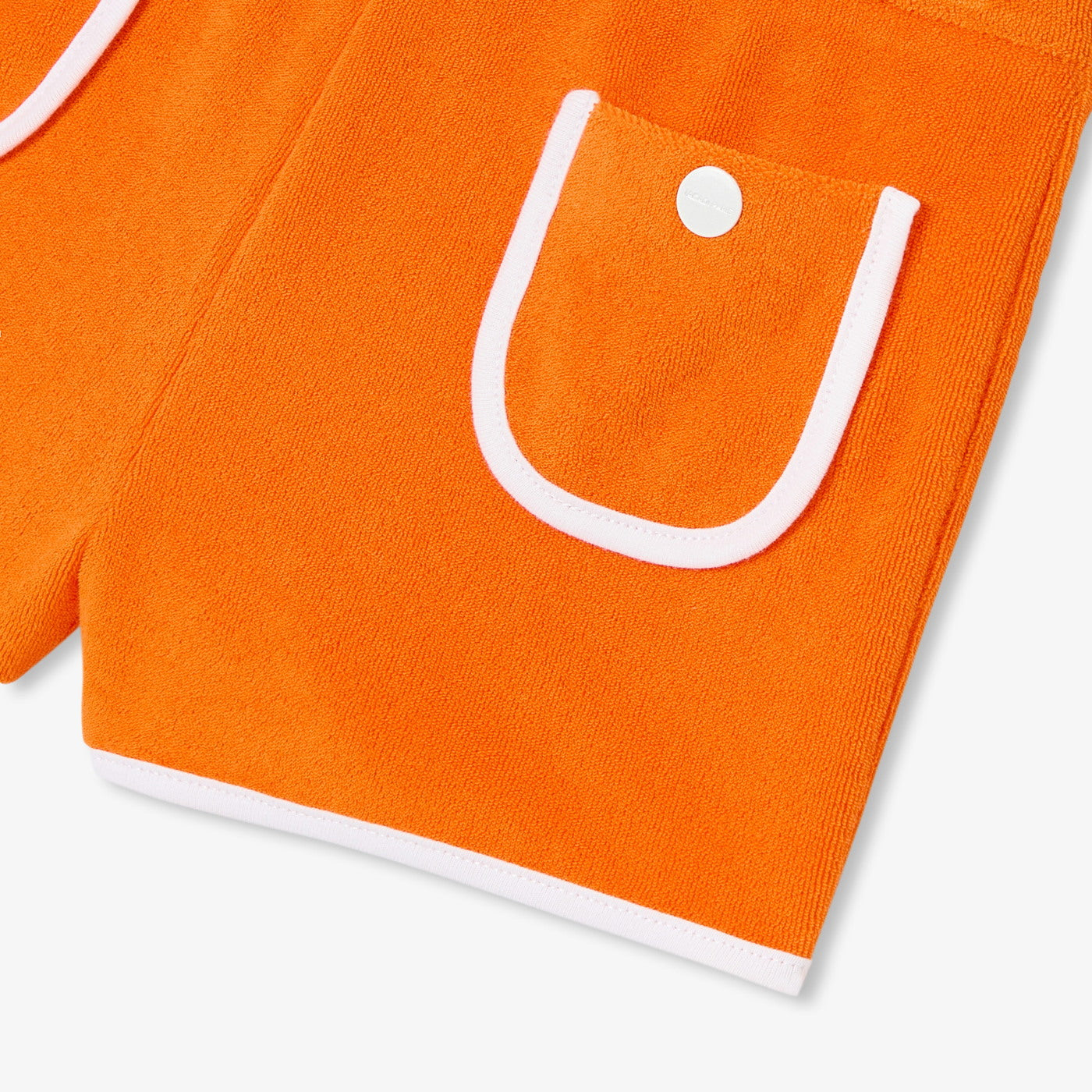 Girl French terry cloth shorts