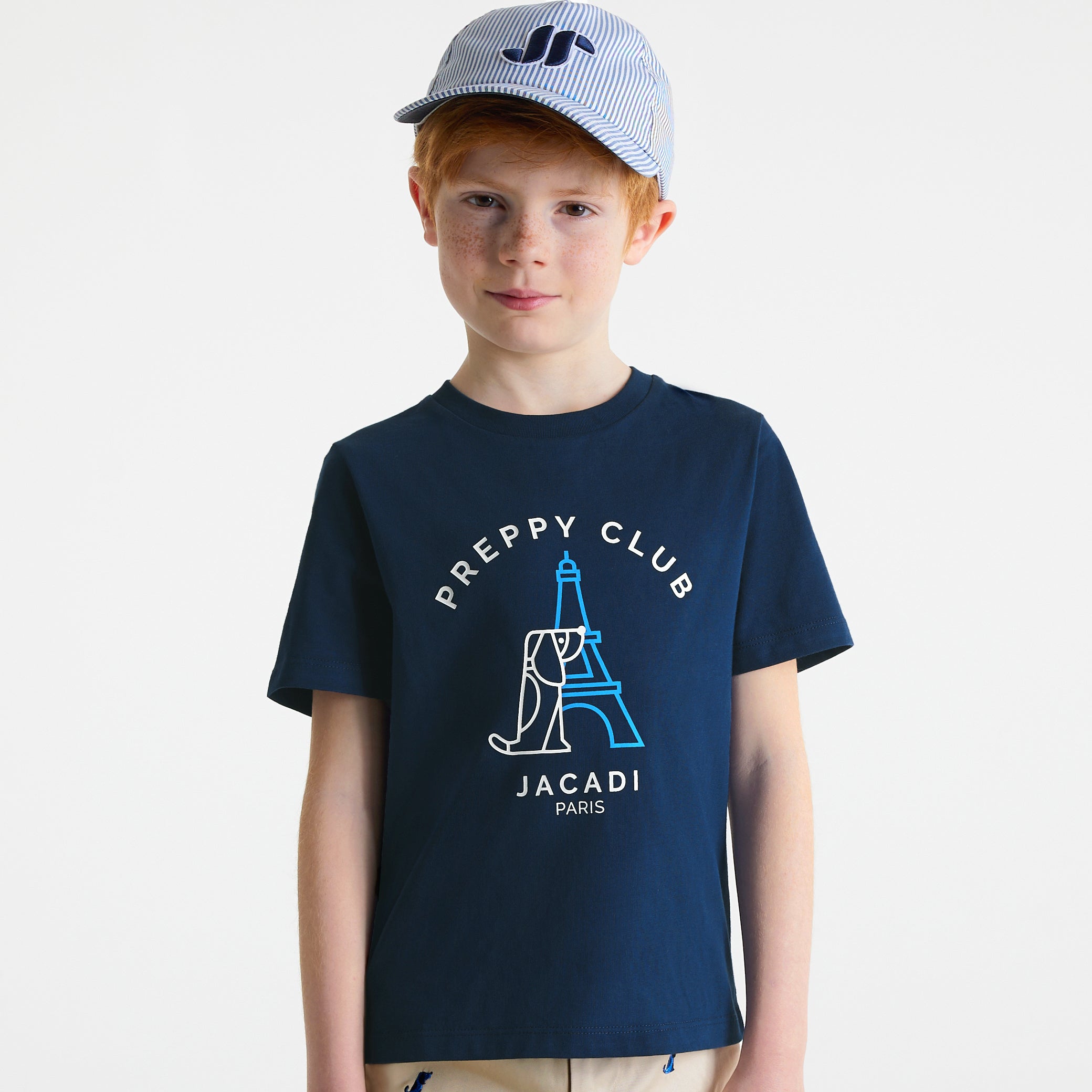 Boy short-sleeved T-shirt