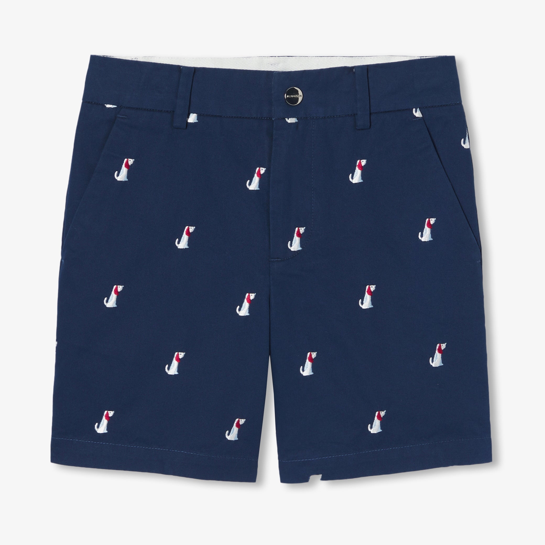 Boy shorts in twill
