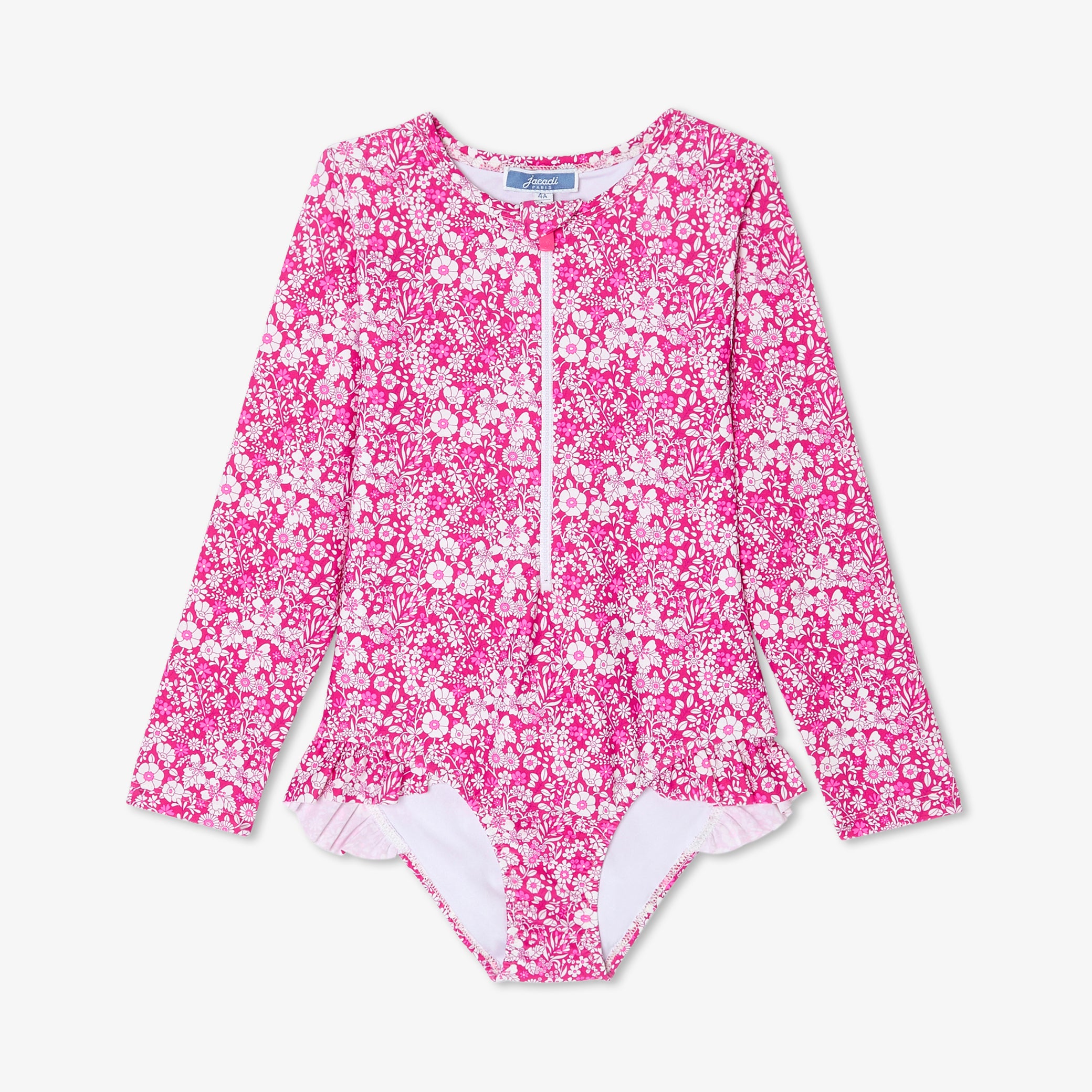 Girl full coverage swimsuit