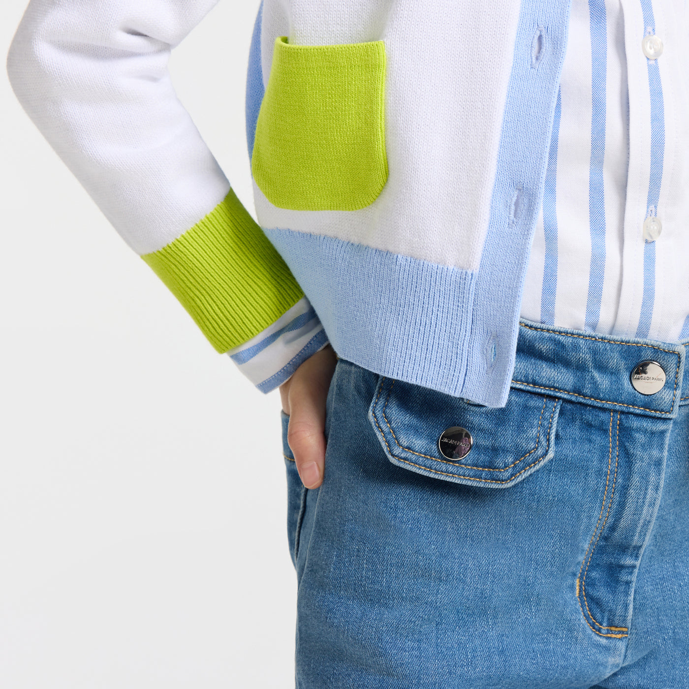 Girl wide-leg jeans