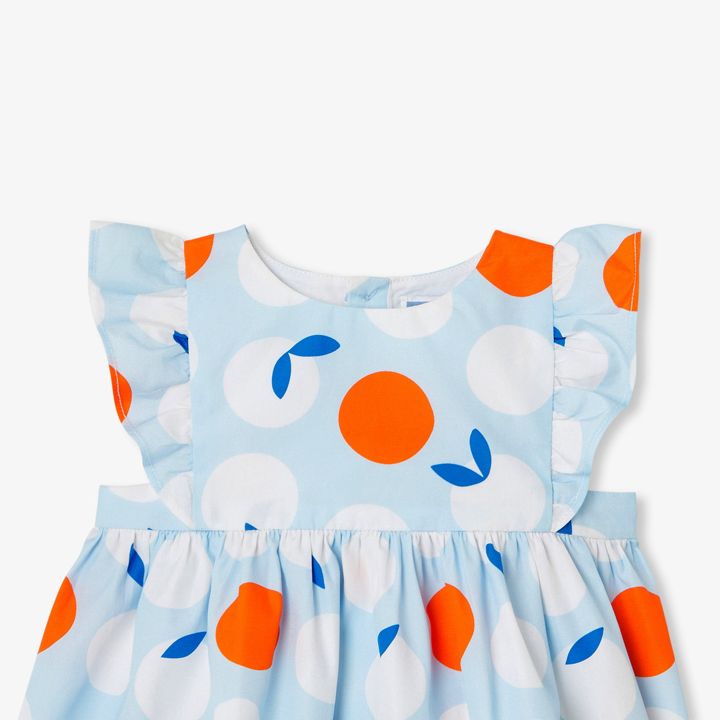 Baby girl dress in poplin