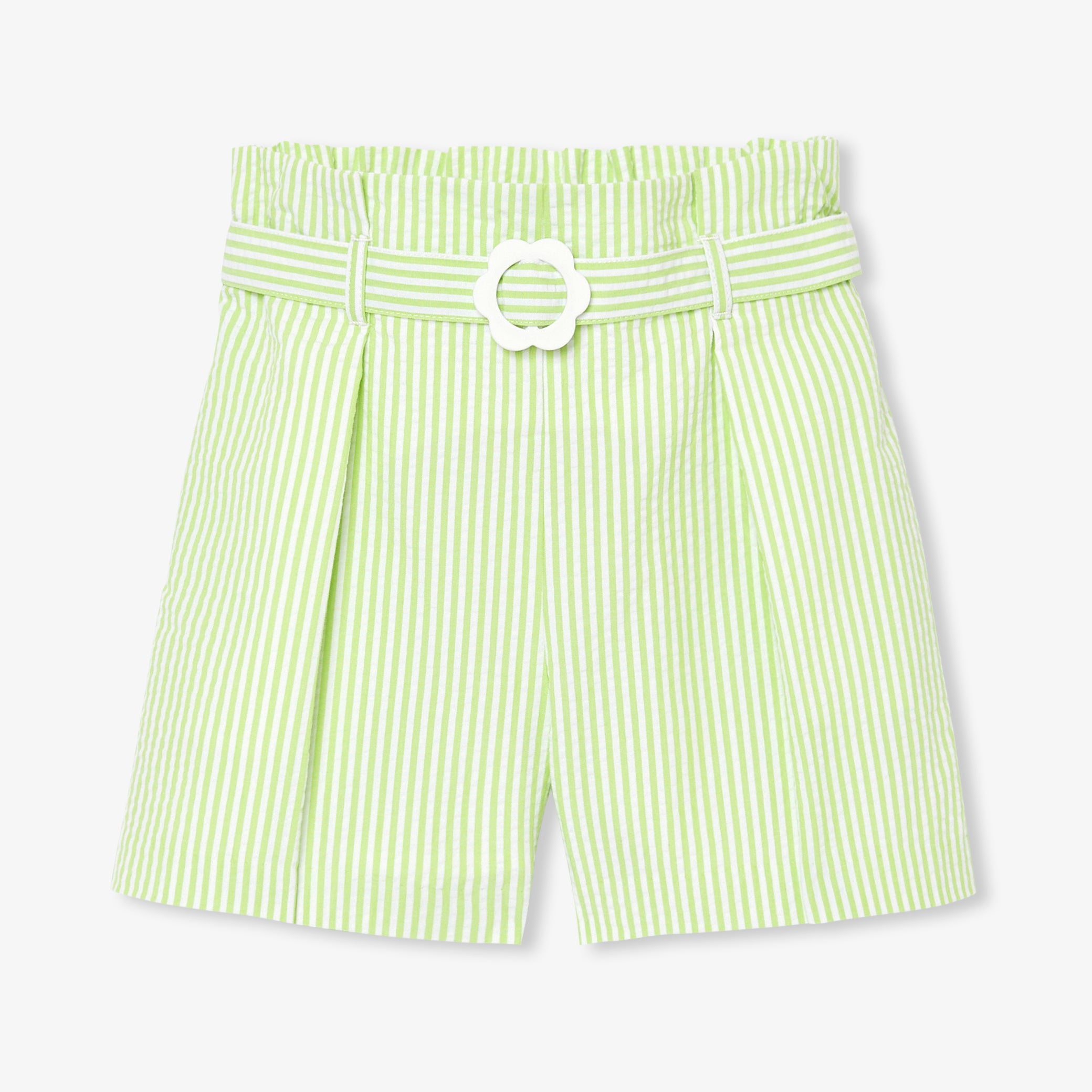 Girl seersucker shorts