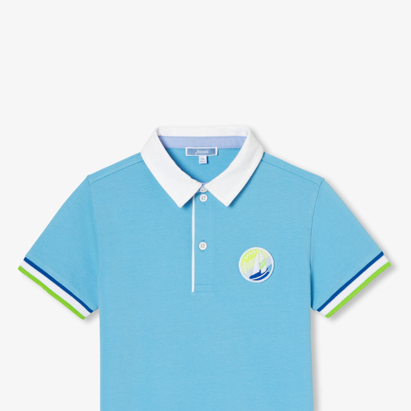 Boy polo shirt in cotton piqué