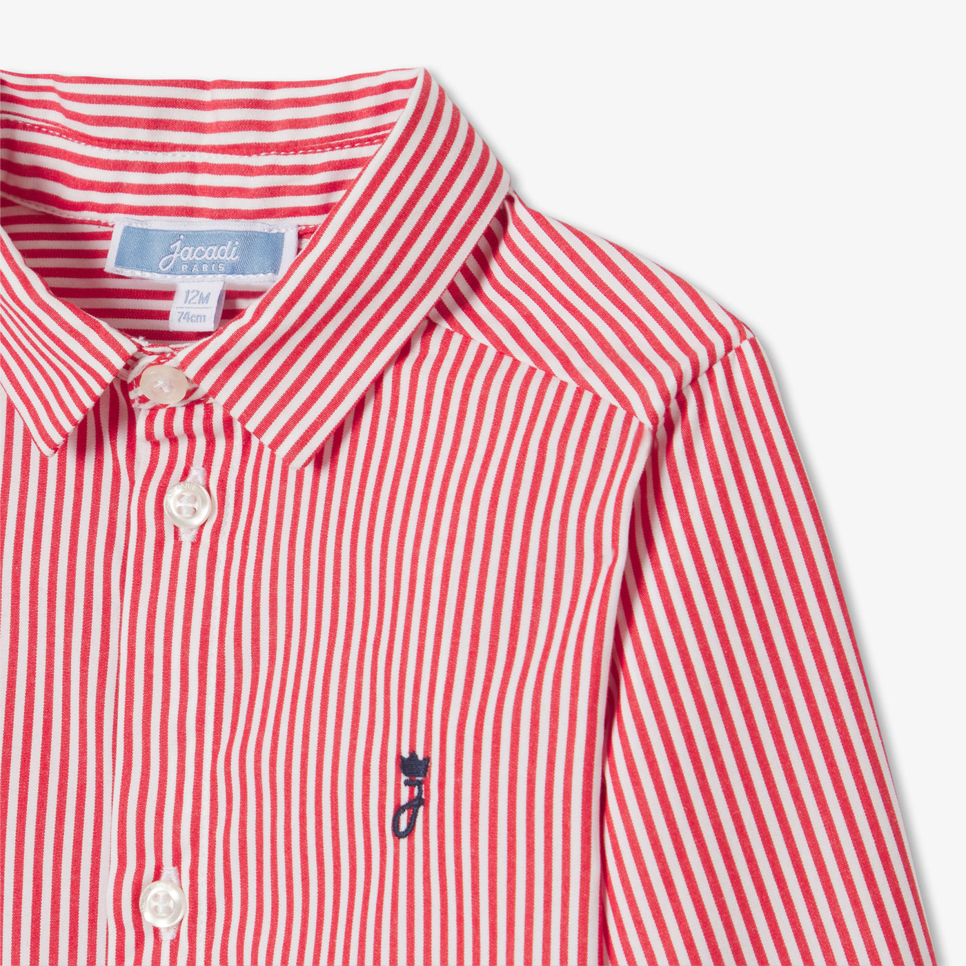 Baby boy shirt in poplin