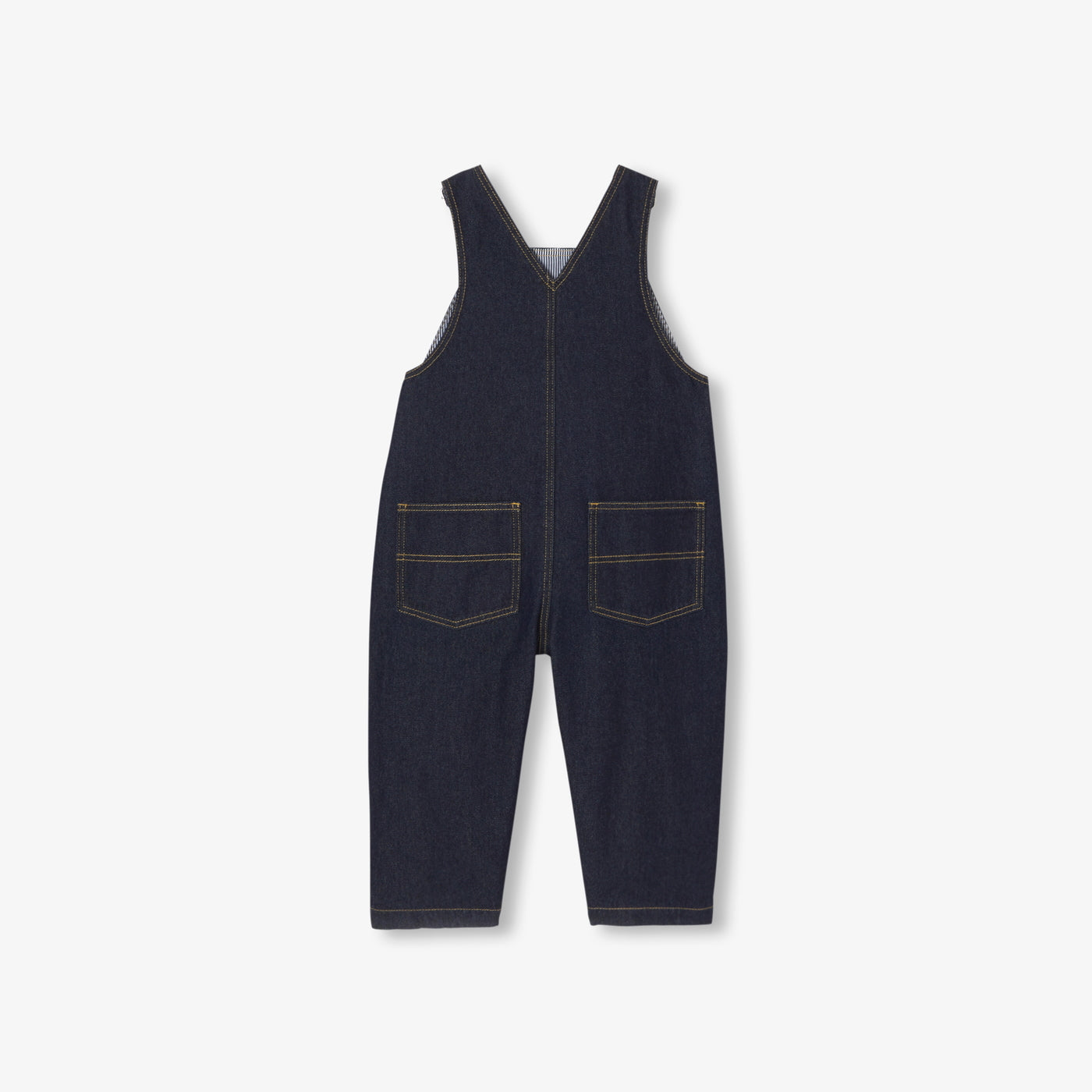 Baby boy denim overalls