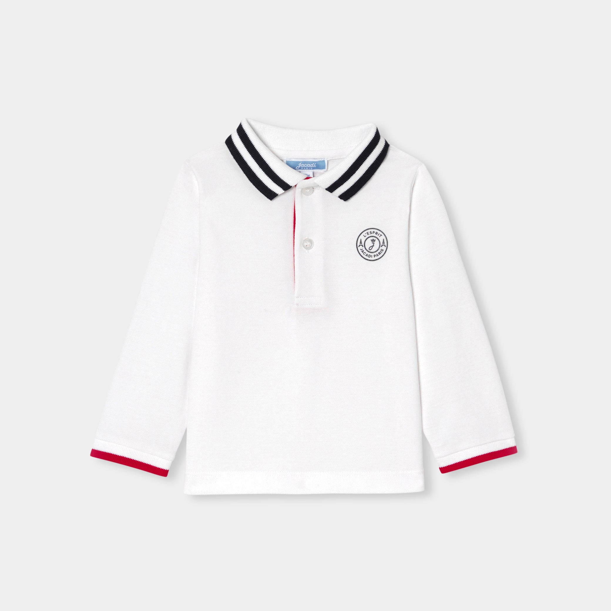 Polo bébé garçon manches longues
