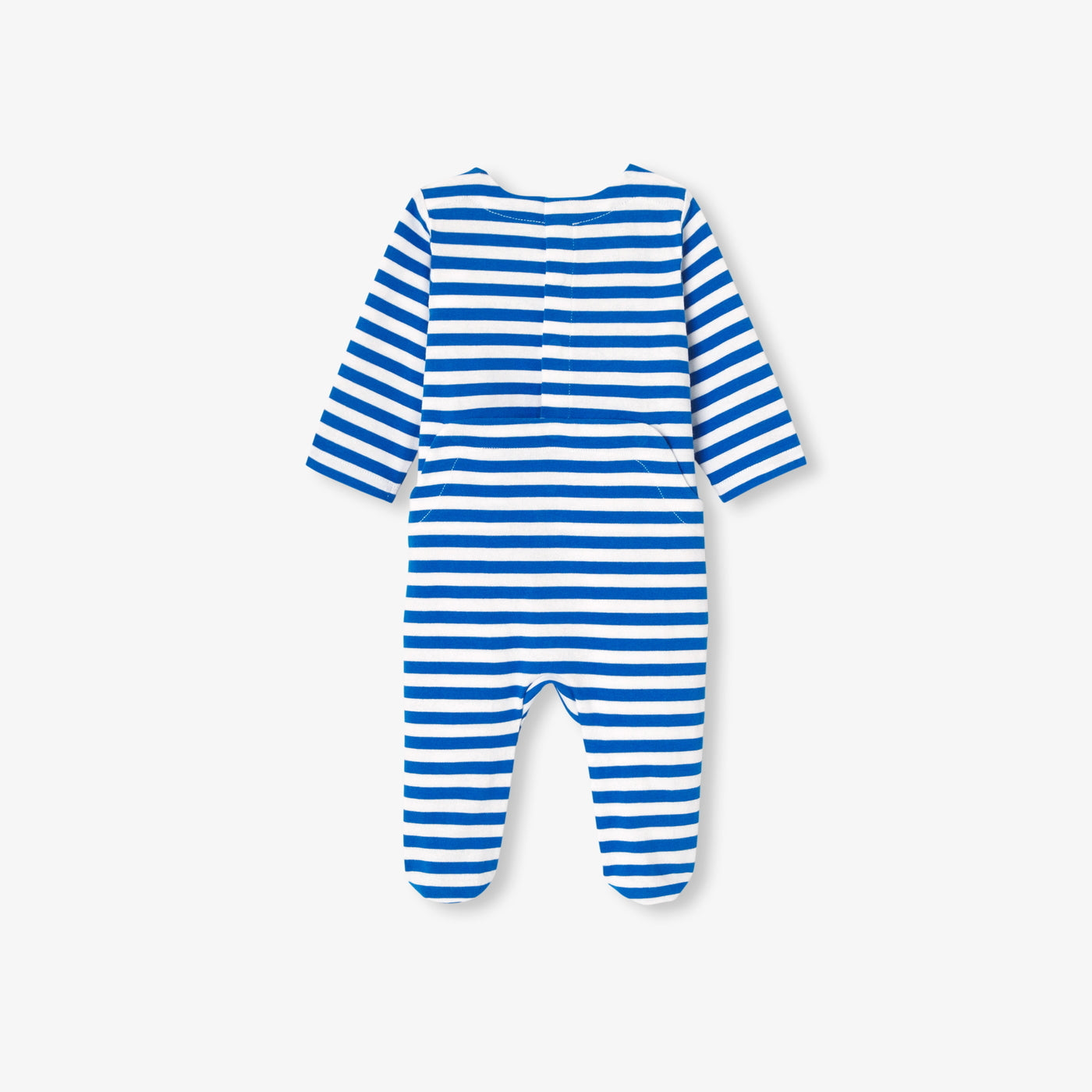 Baby boy pyjamas in striped jersey