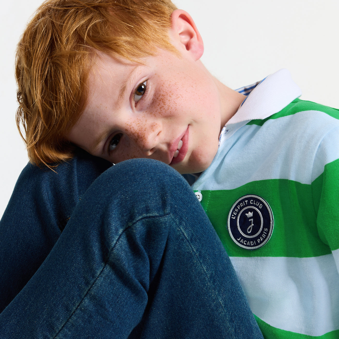 Boy cotton polo shirt