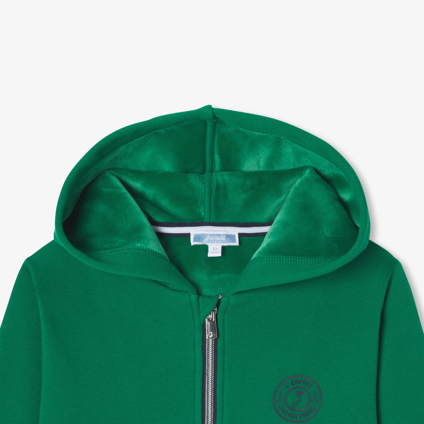 Boy zip-up sweatshirt