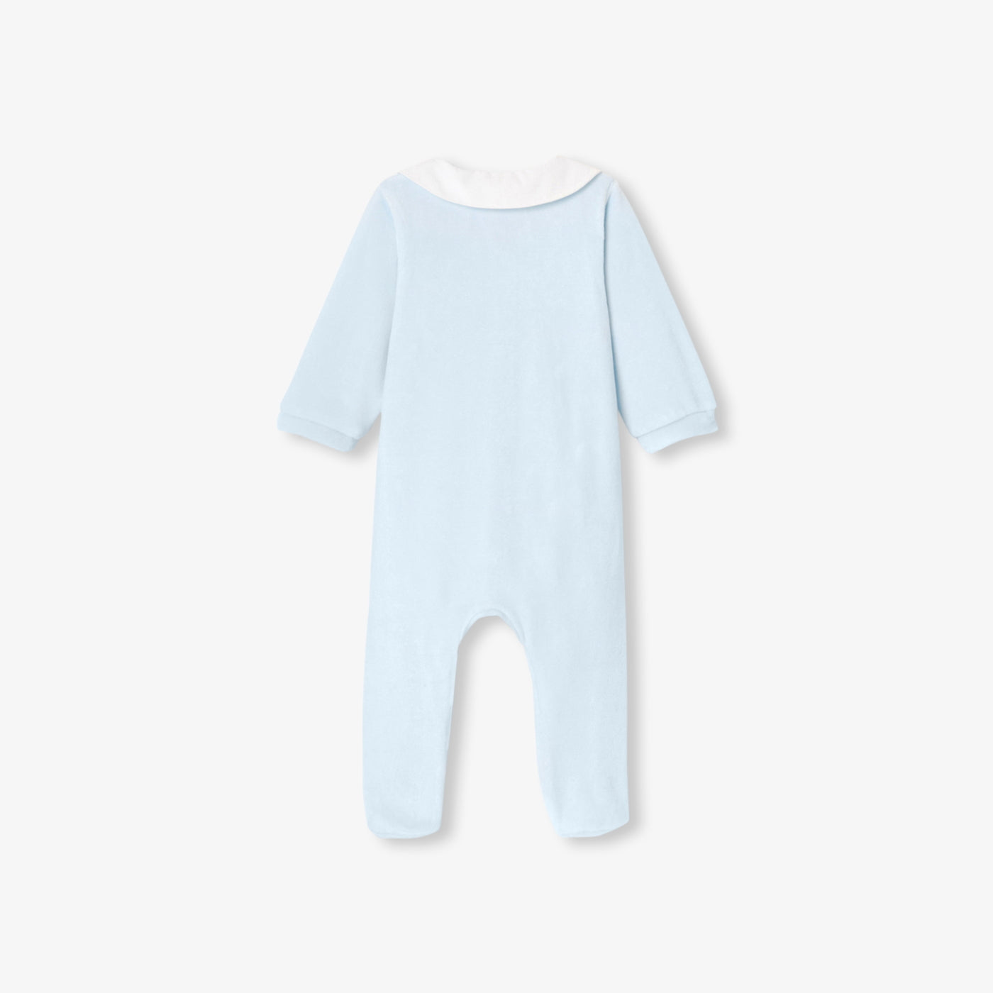Baby boy velvet pyjamas