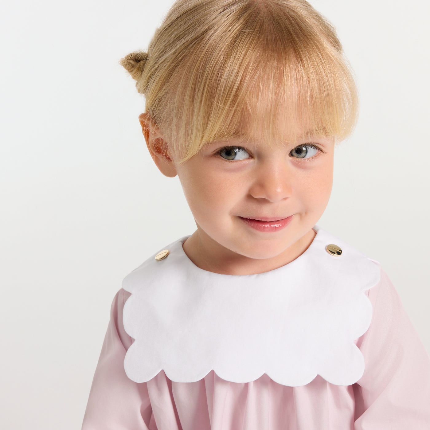 Baby girl blouse in poplin