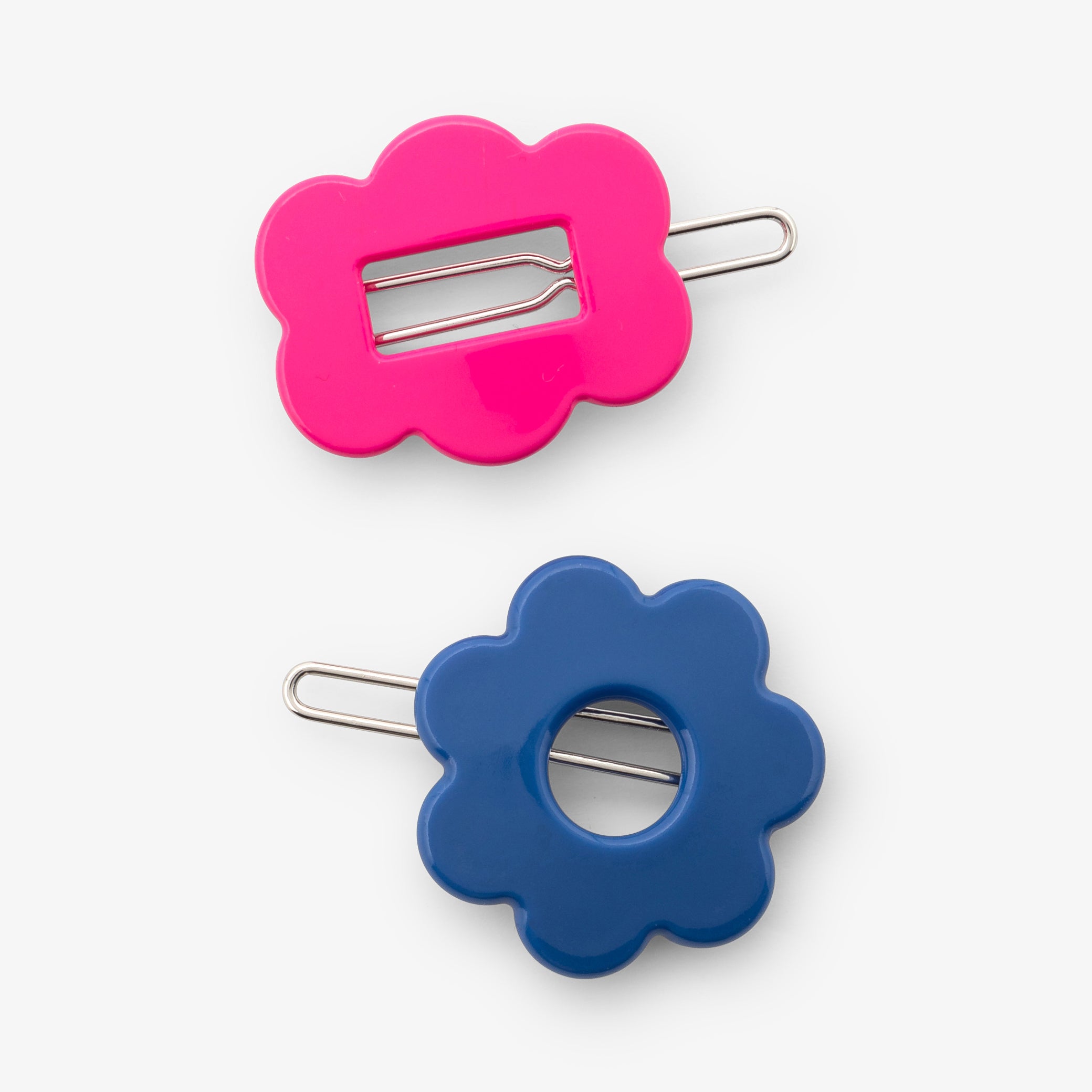 Girl duo of barrettes