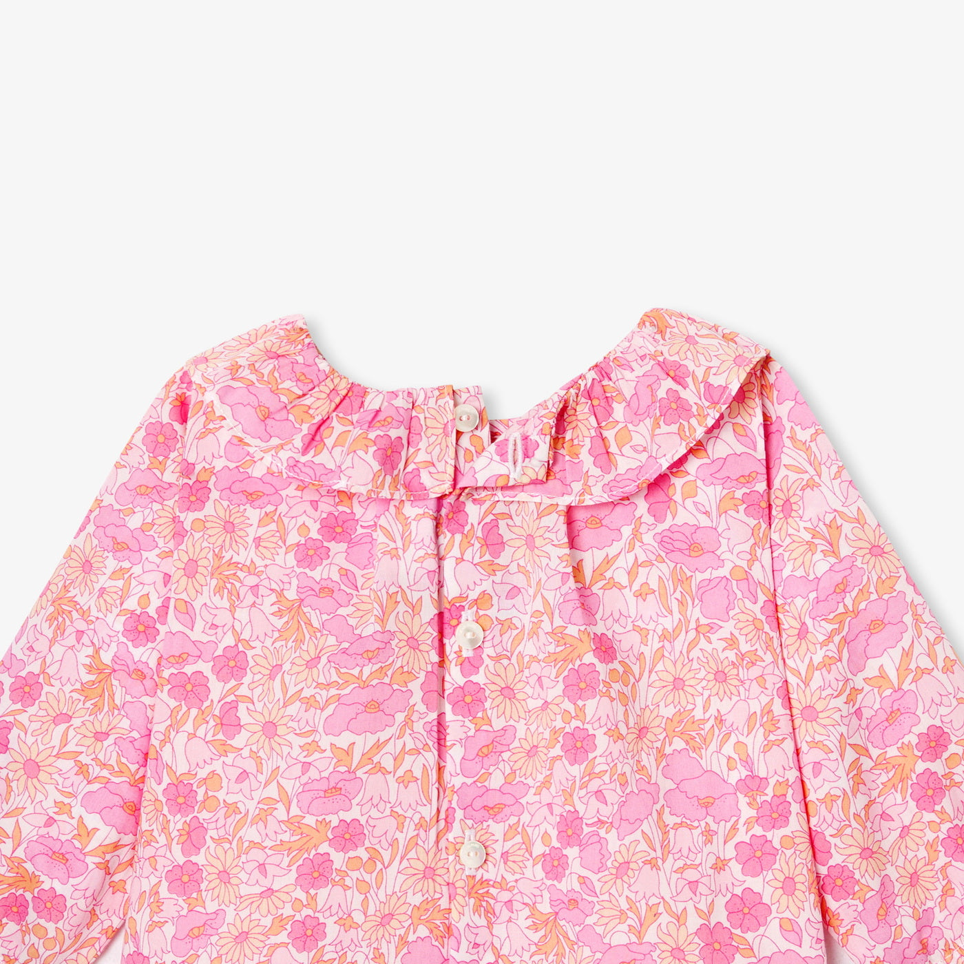 Baby girl blouse in Liberty fabric