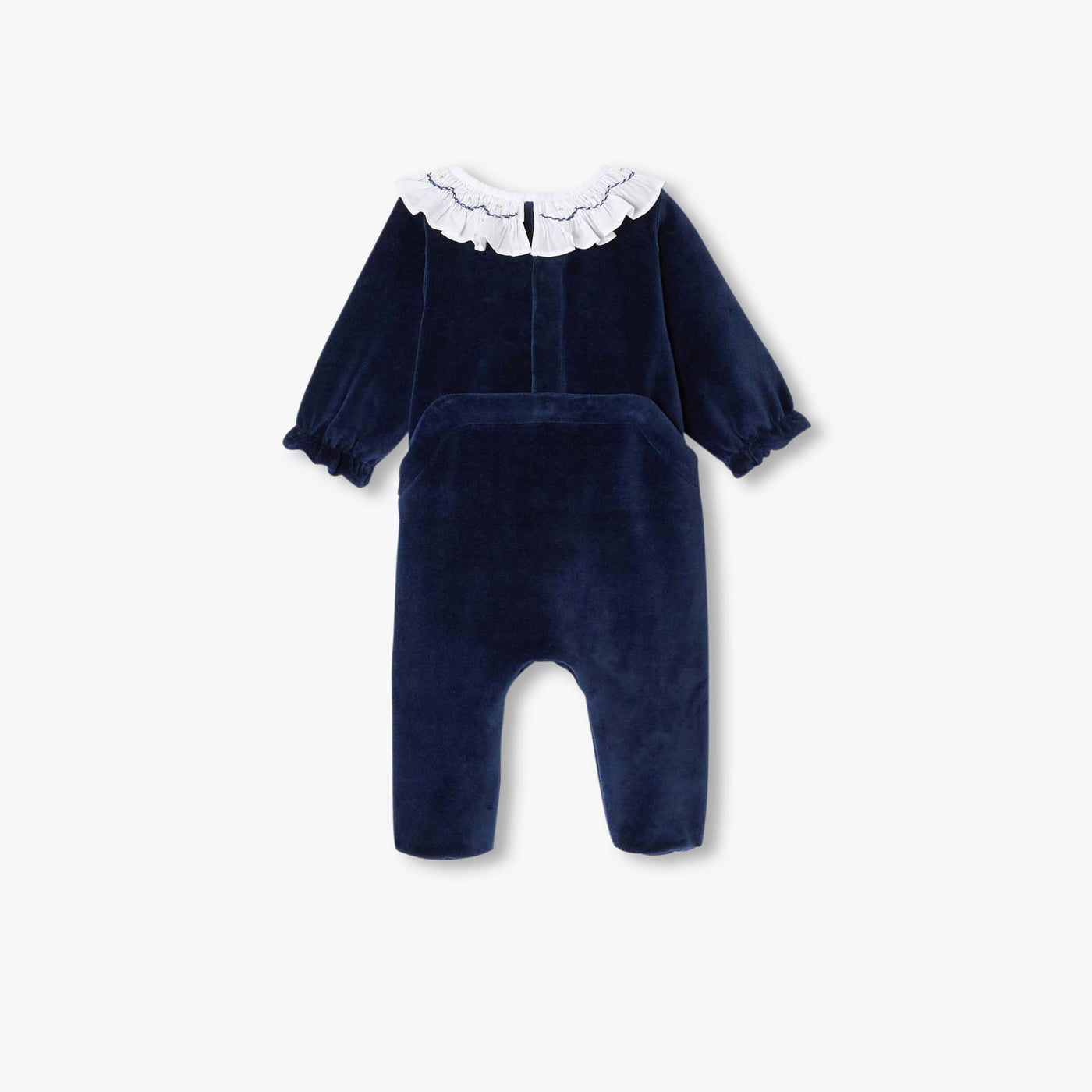 Baby girl velvet pyjamas