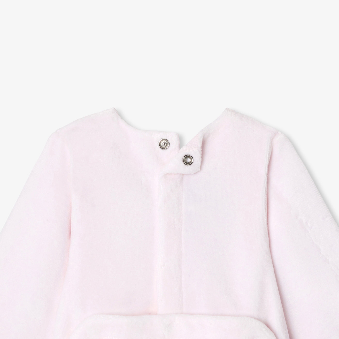 Baby girl velvet pyjamas