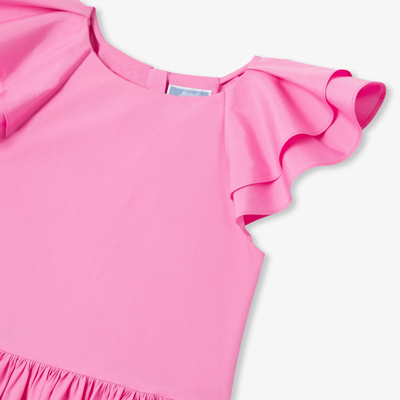 Girl dress in poplin