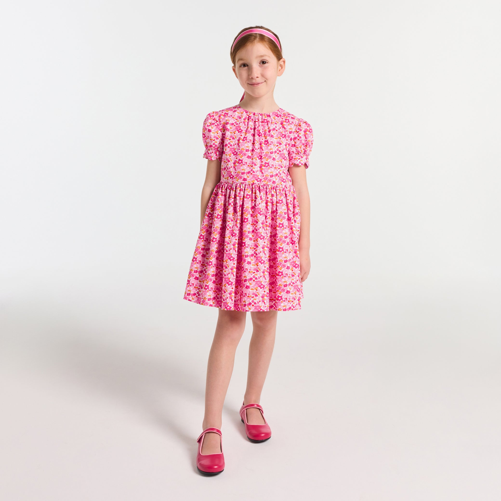 Girl dress in Liberty fabric