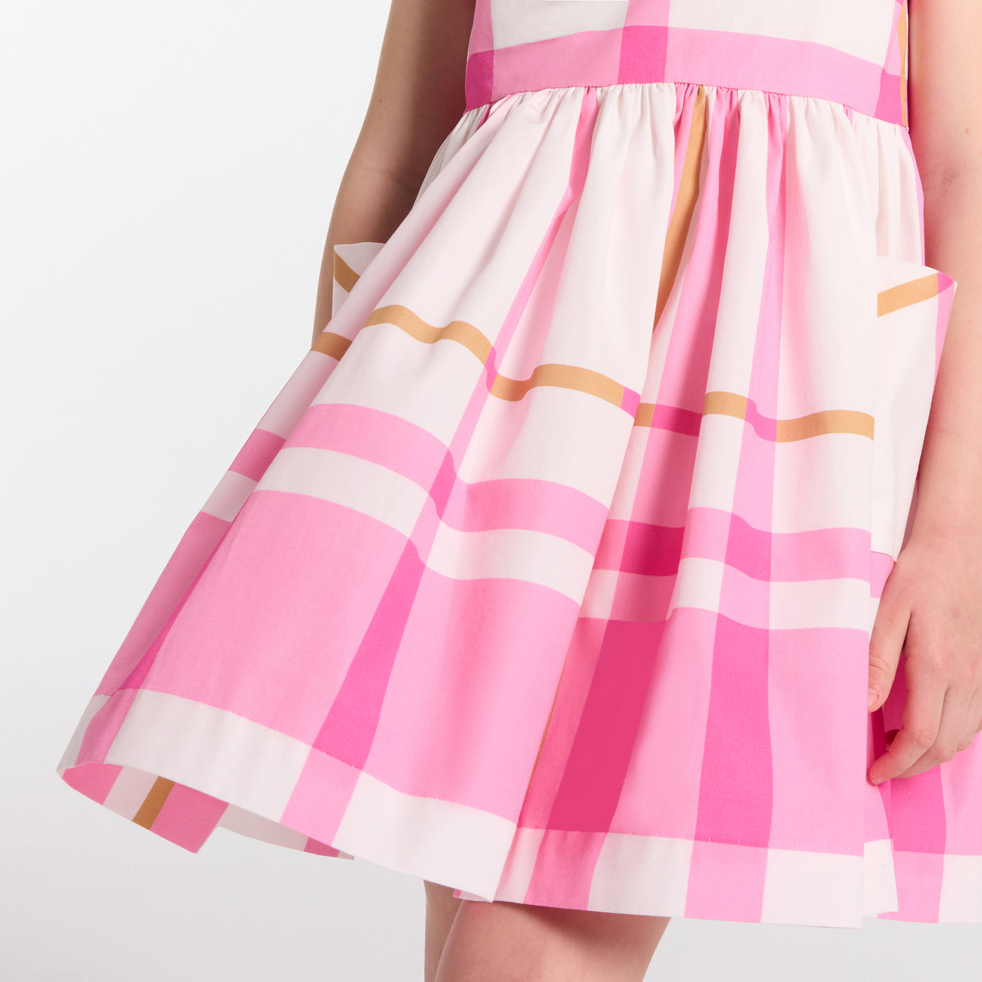 Girl plaid dress