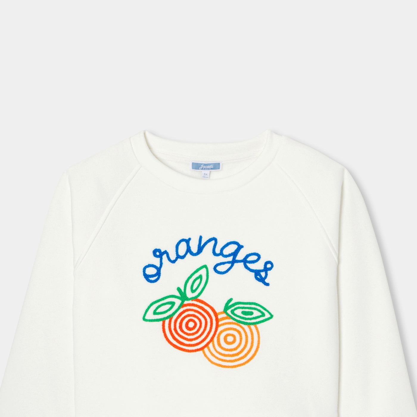 Girl knitted sweatshirt