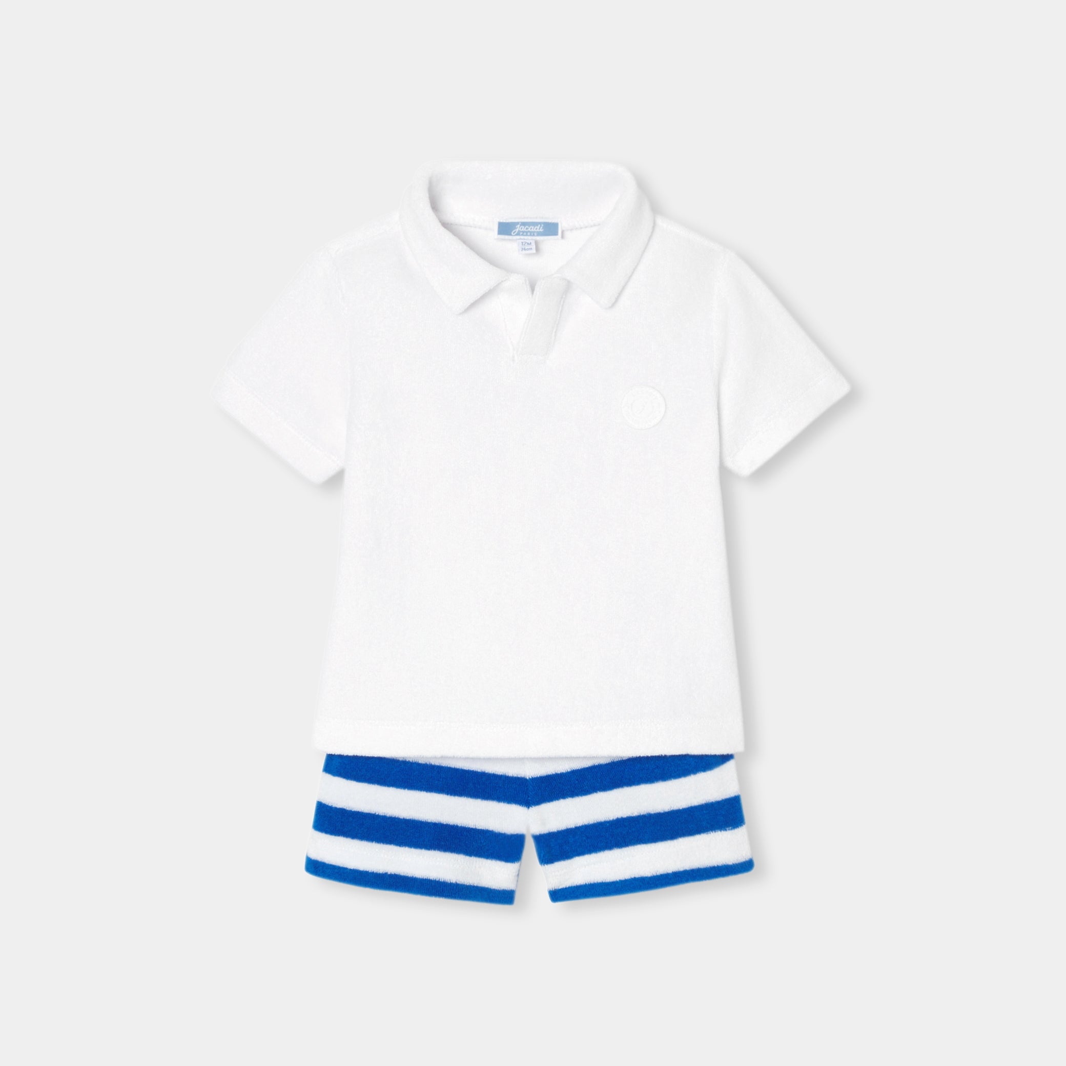 Baby boy French terry set