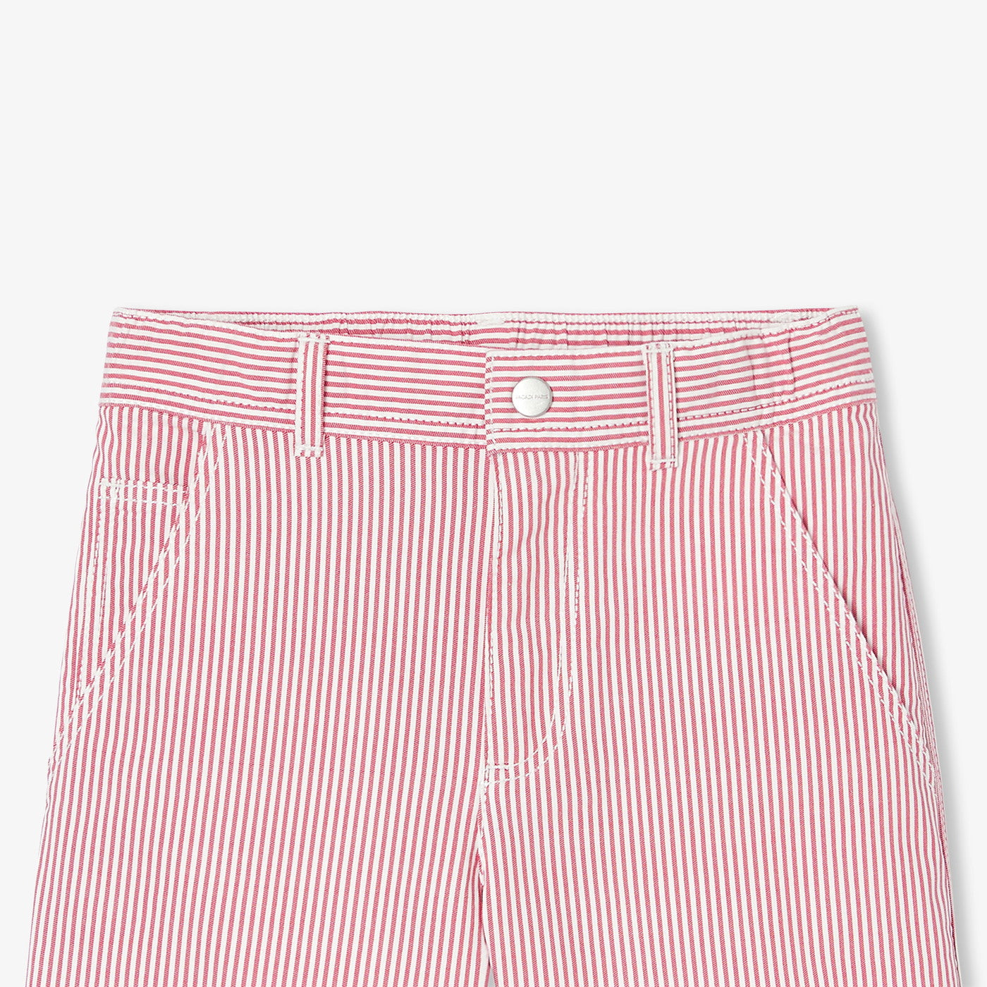Boy Bermuda shorts in striped twill