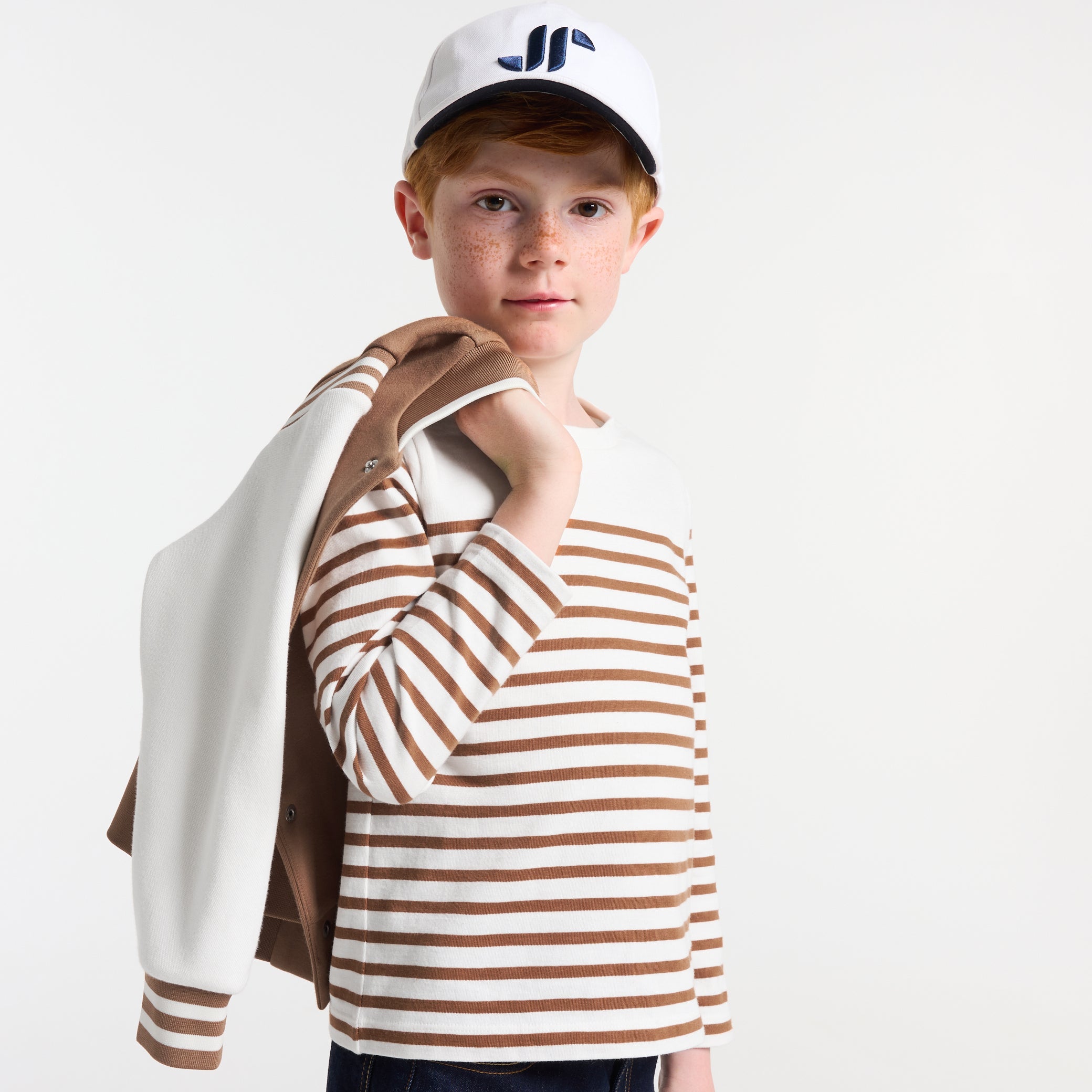 Boy sailor stripes shirt