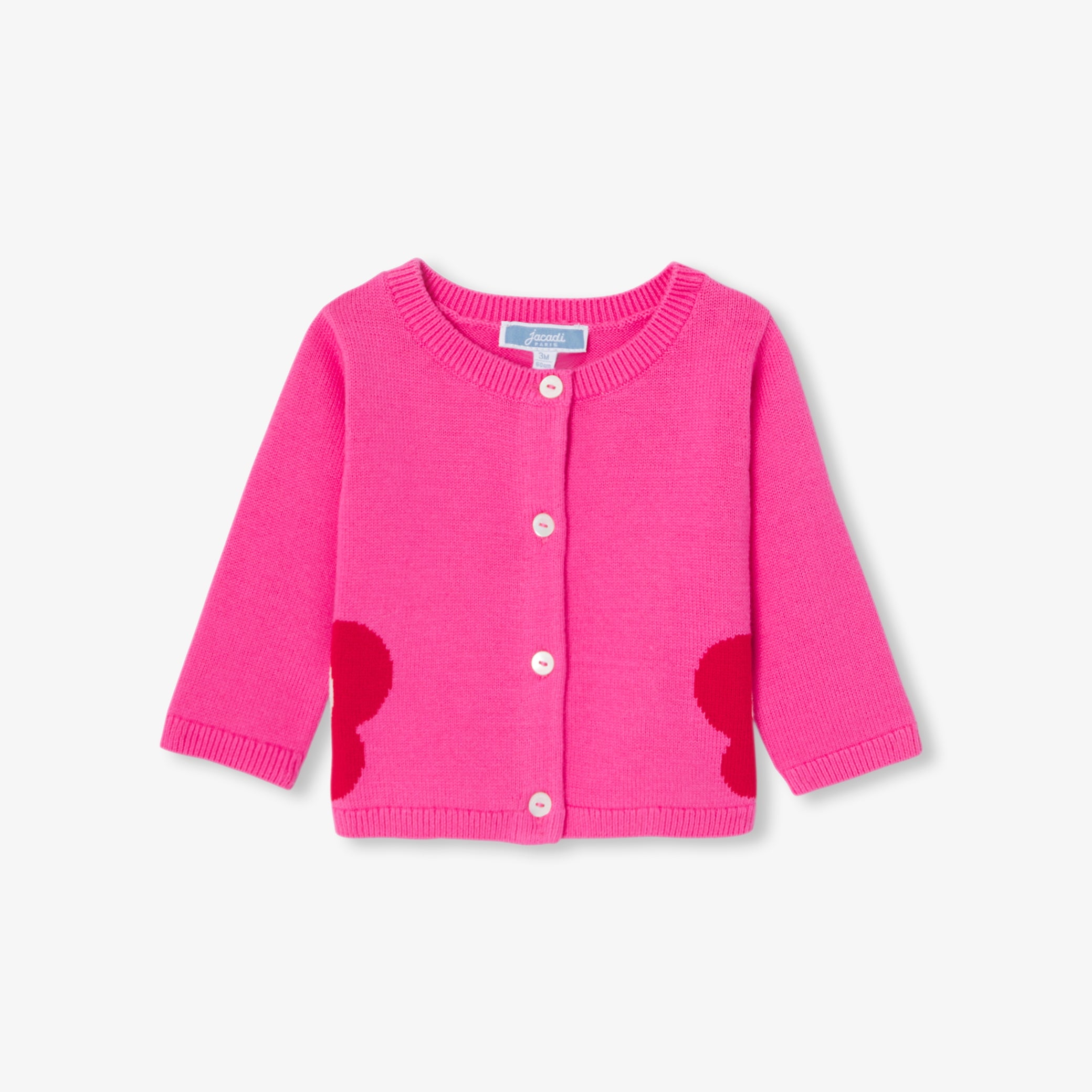 Baby girl cotton cardigan
