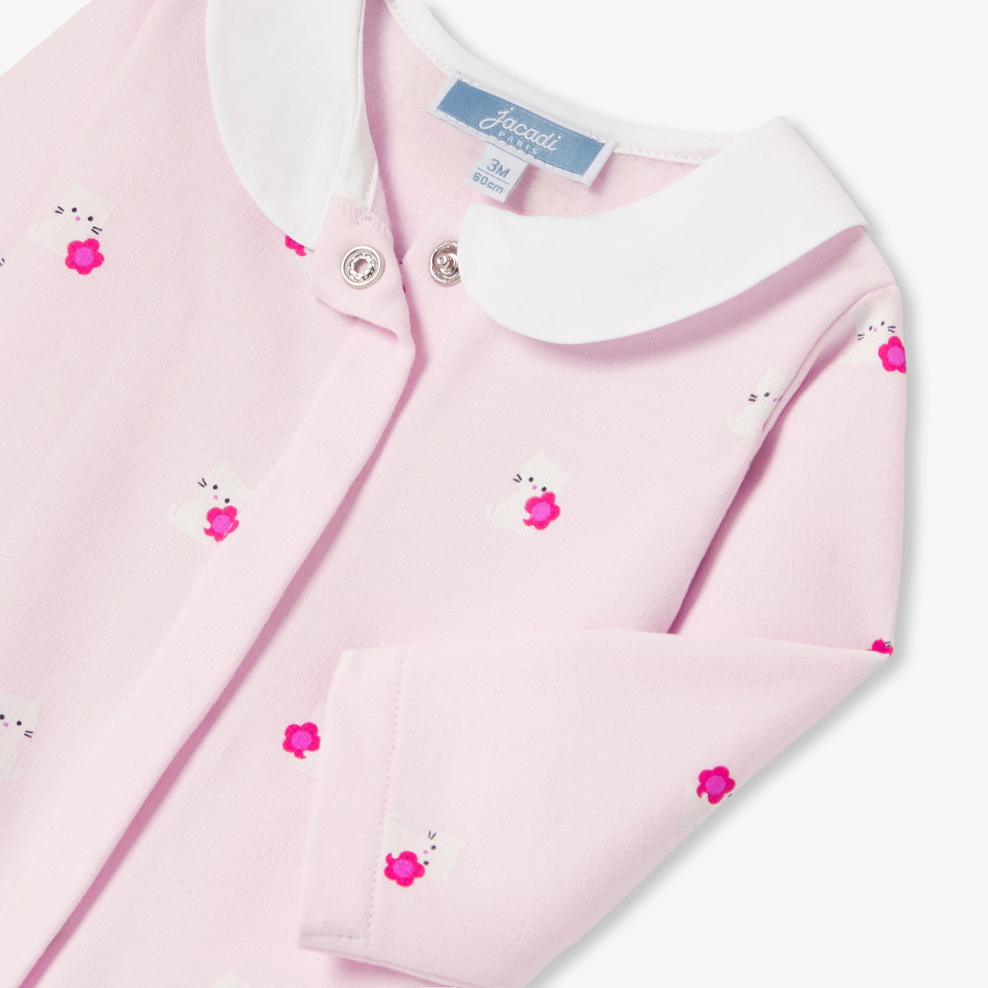 Baby girl fleece pyjamas