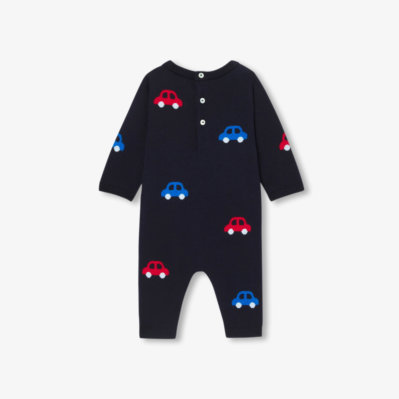 Baby boy knit jumpsuit
