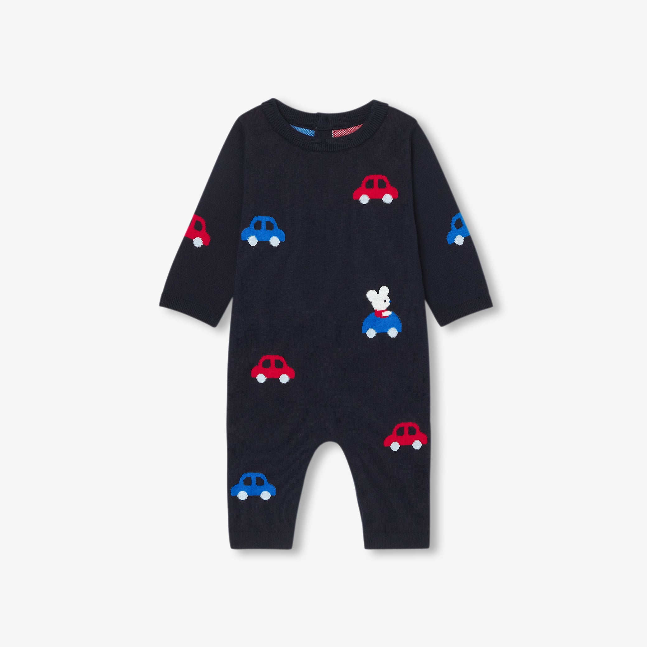 Baby boy knit jumpsuit