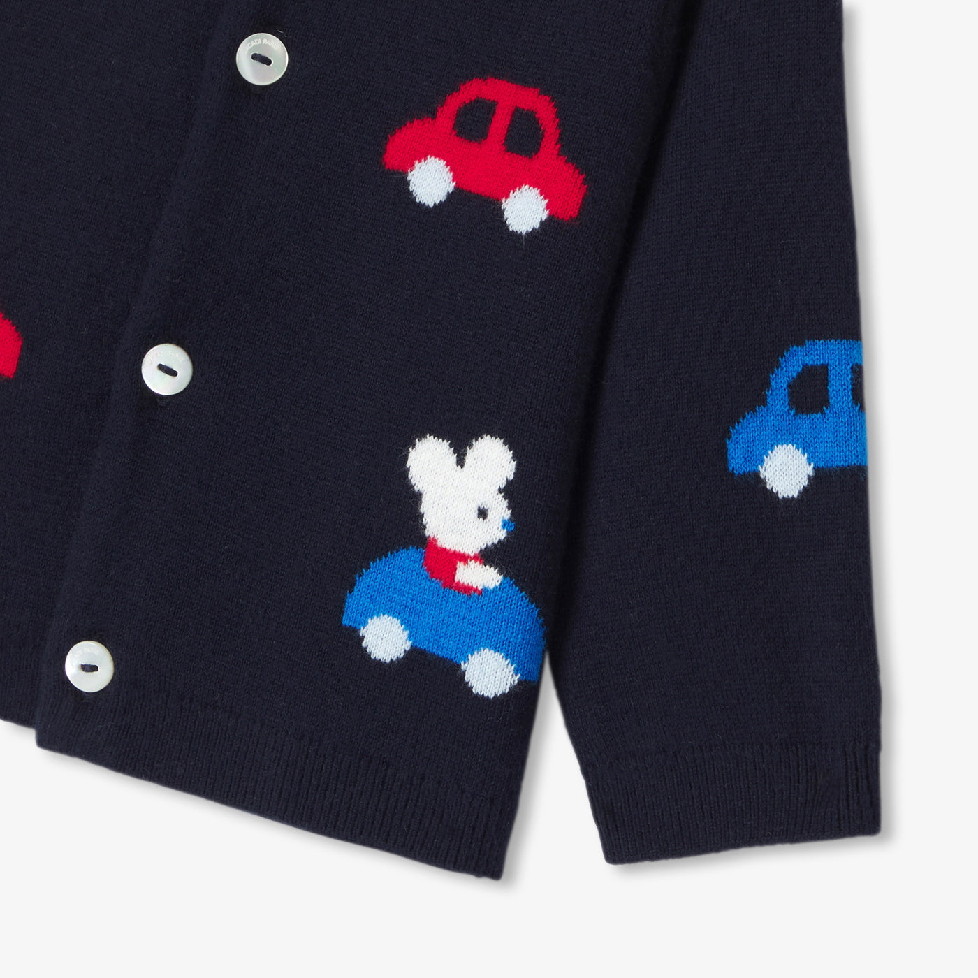 Baby boy knitted cardigan