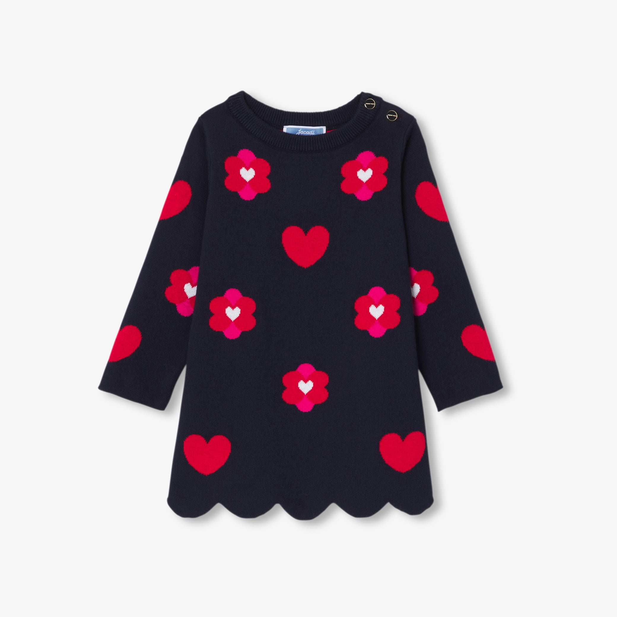 Baby girl knit dress