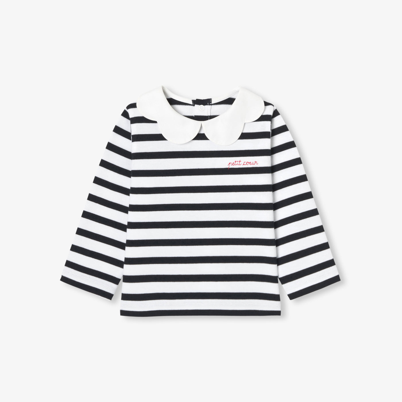Baby girl Breton tee