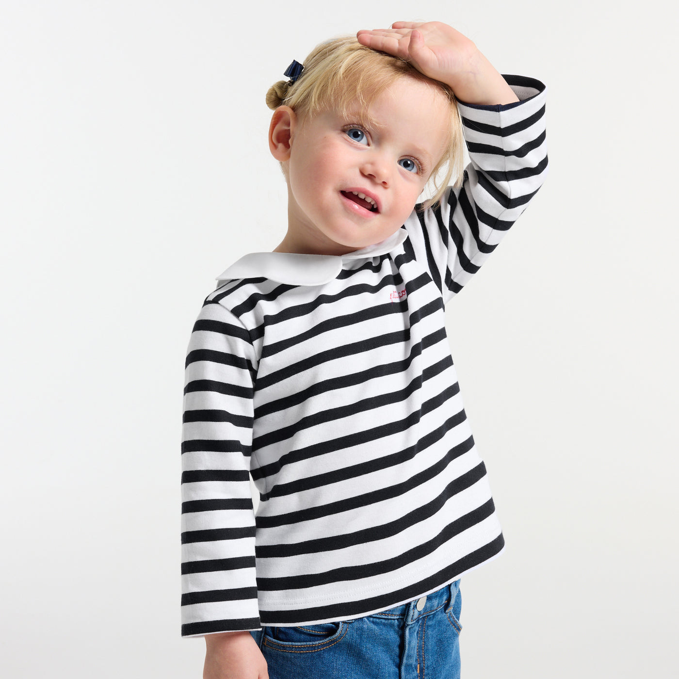 Baby girl Breton tee