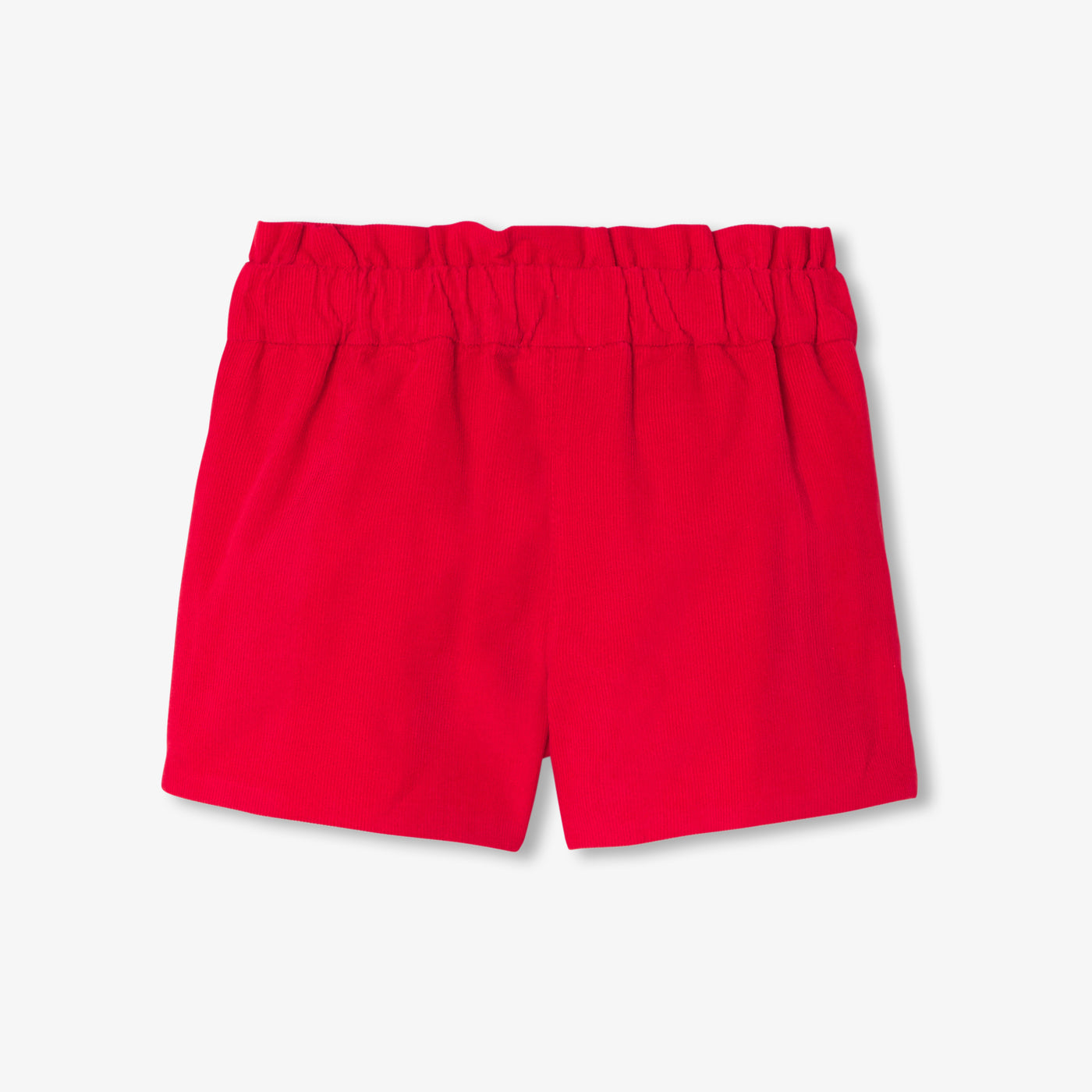 Baby girl shorts in milleraies velvet