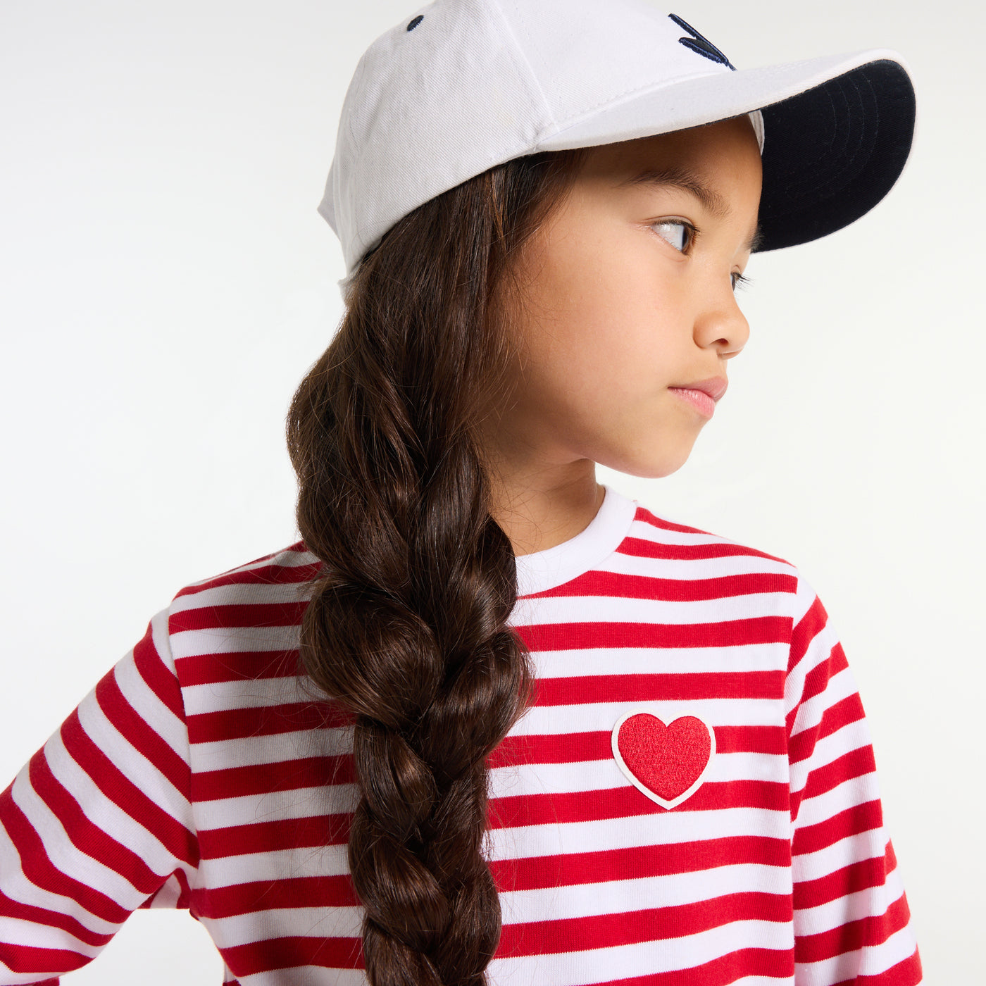 Girl jersey sailor tee