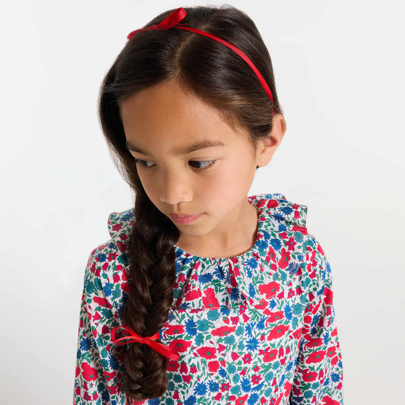 Girl dress in Liberty fabric