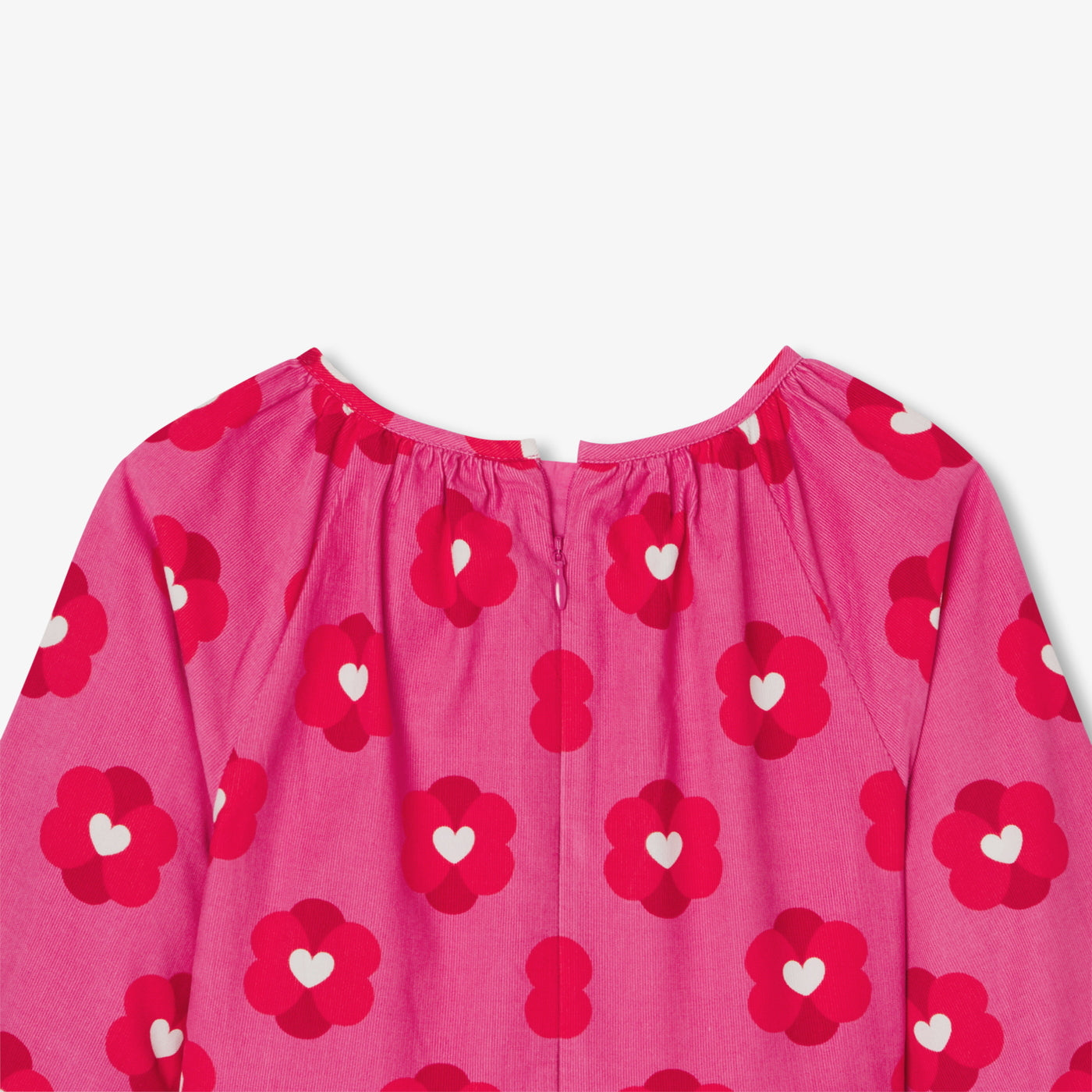 Girl dress in milleraies velvet