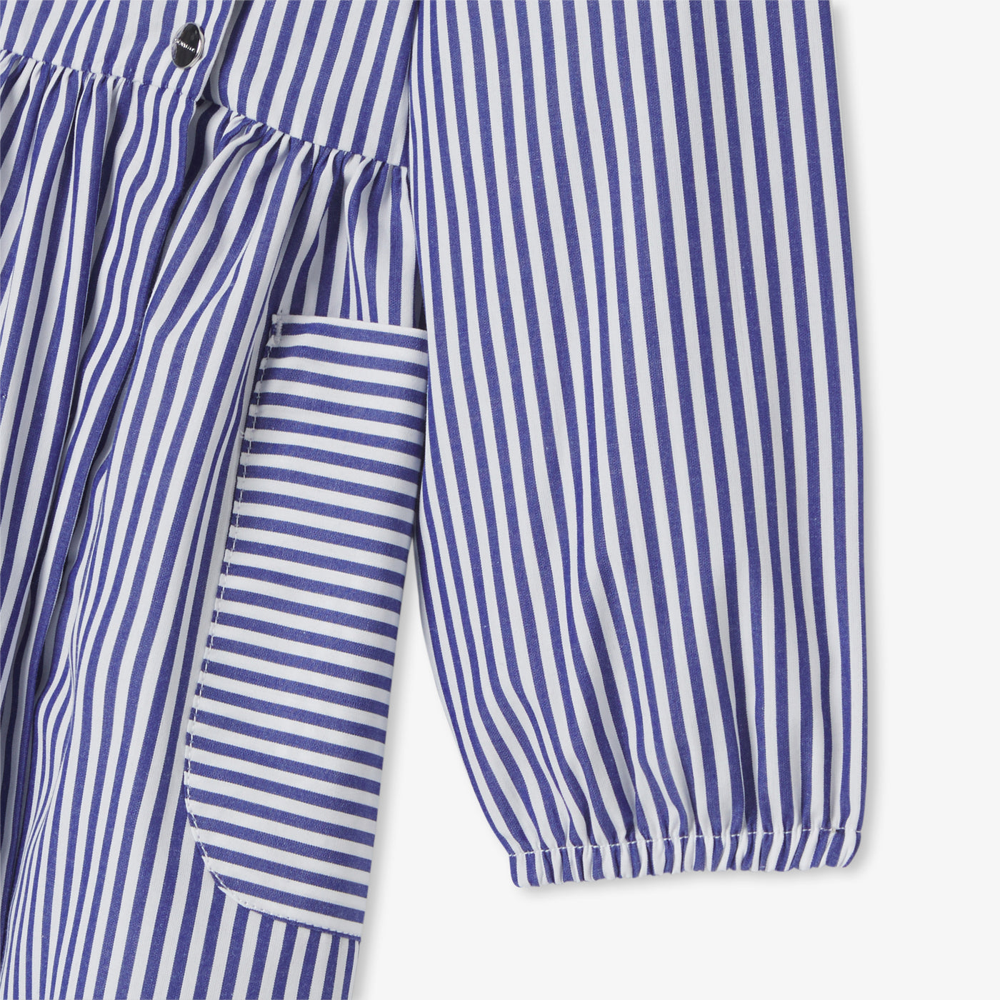 Girl striped apron